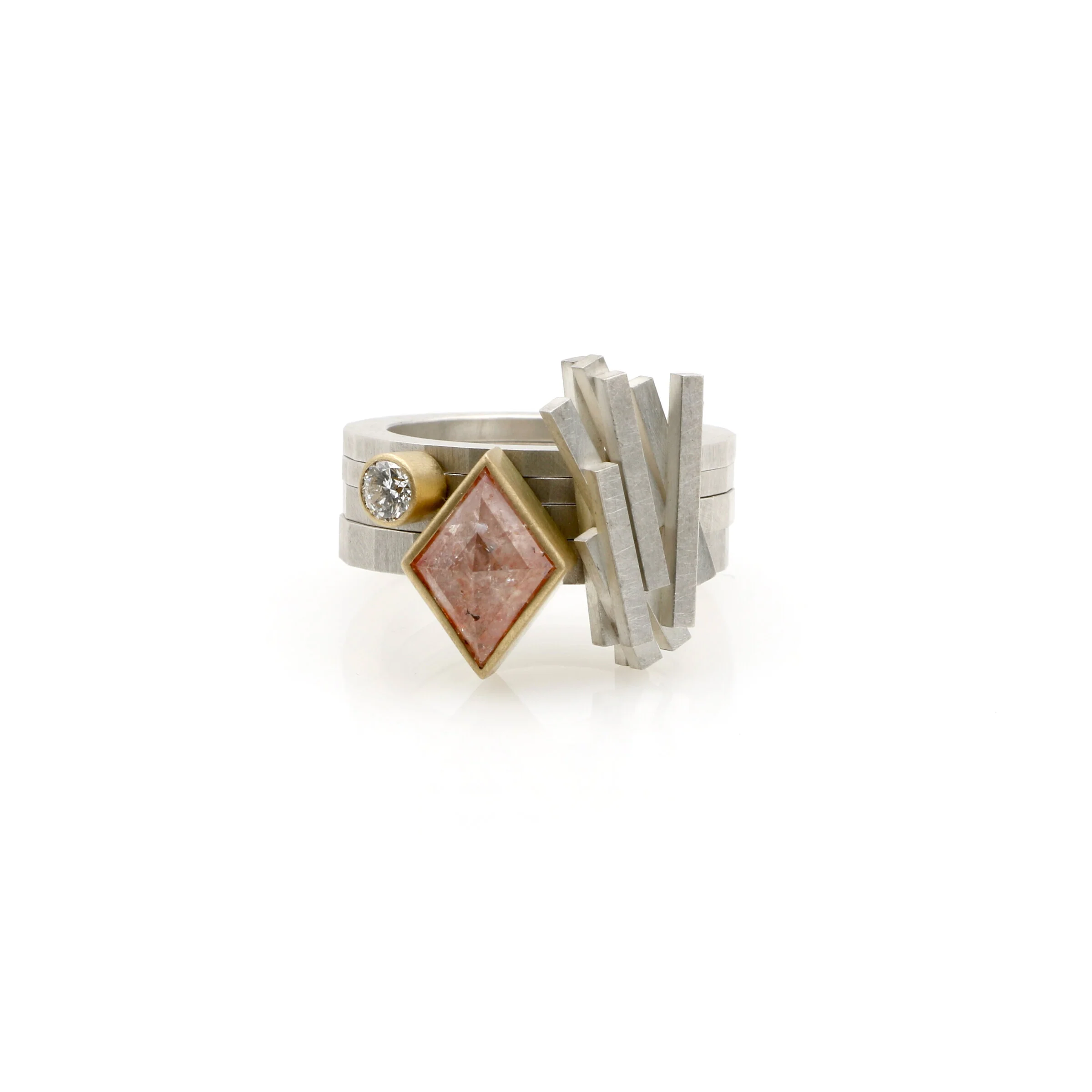 Diamond Shard Ring Set - Image 3