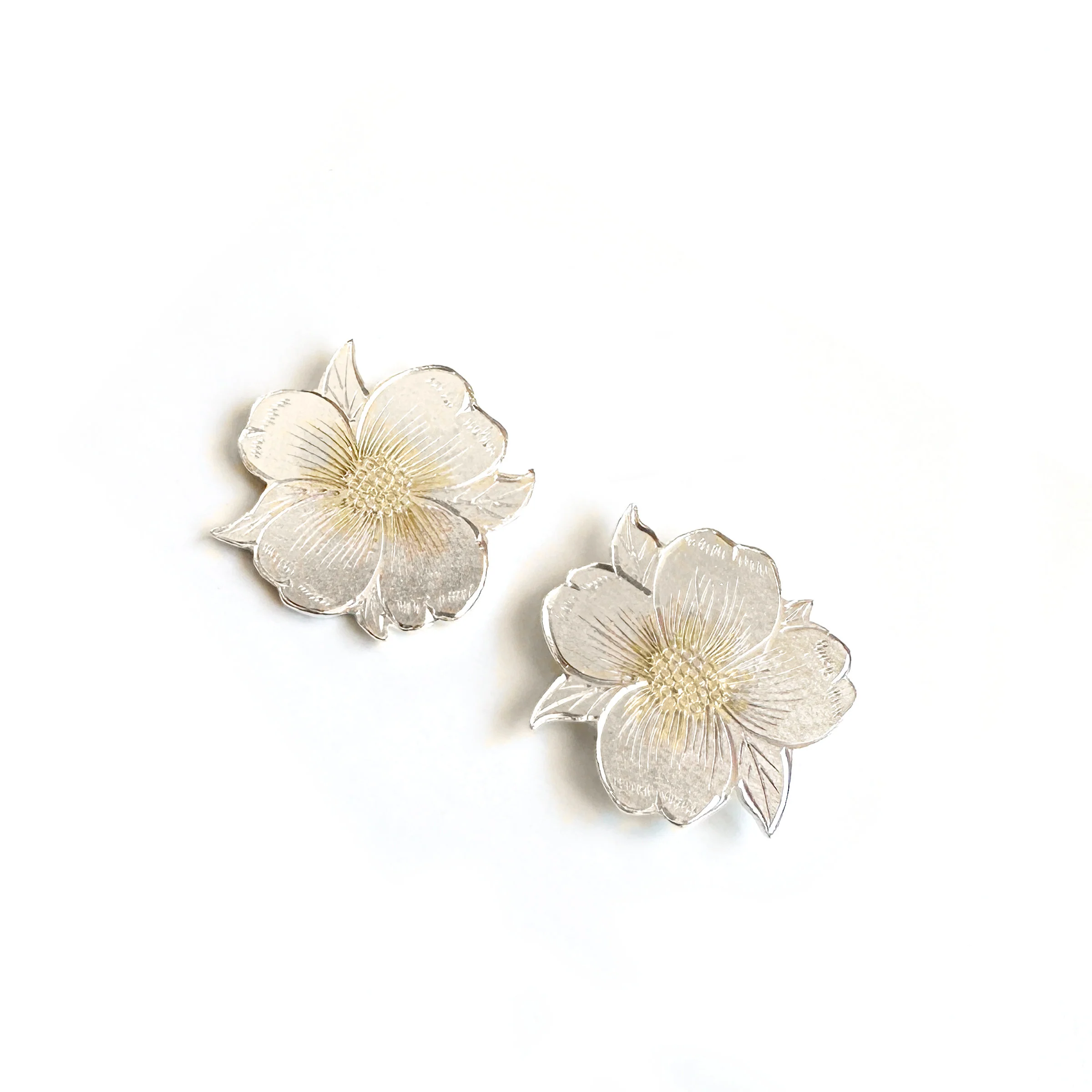 Dogwood Blossom Earrings