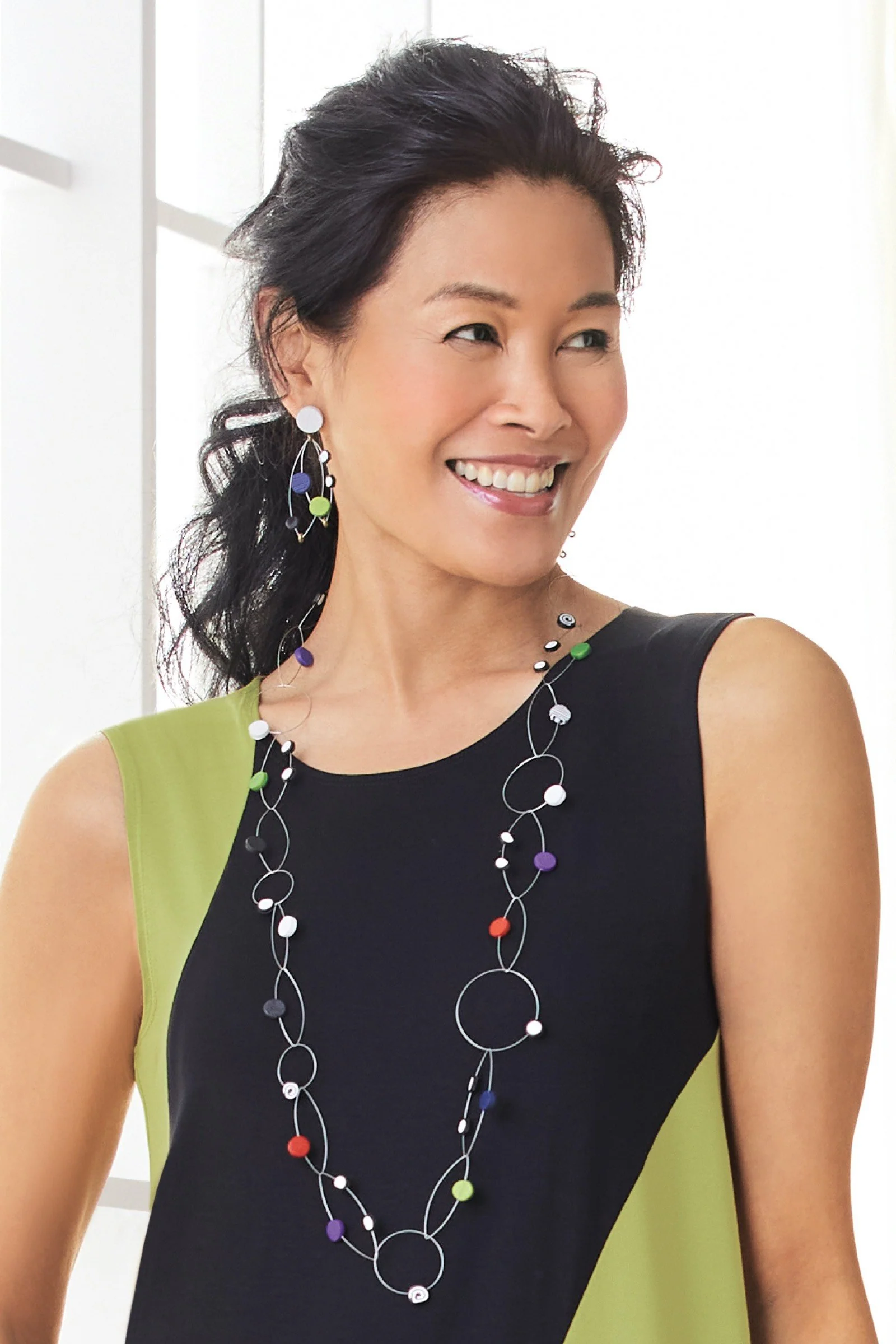 Dots Necklace - Primary Mix - Image 2