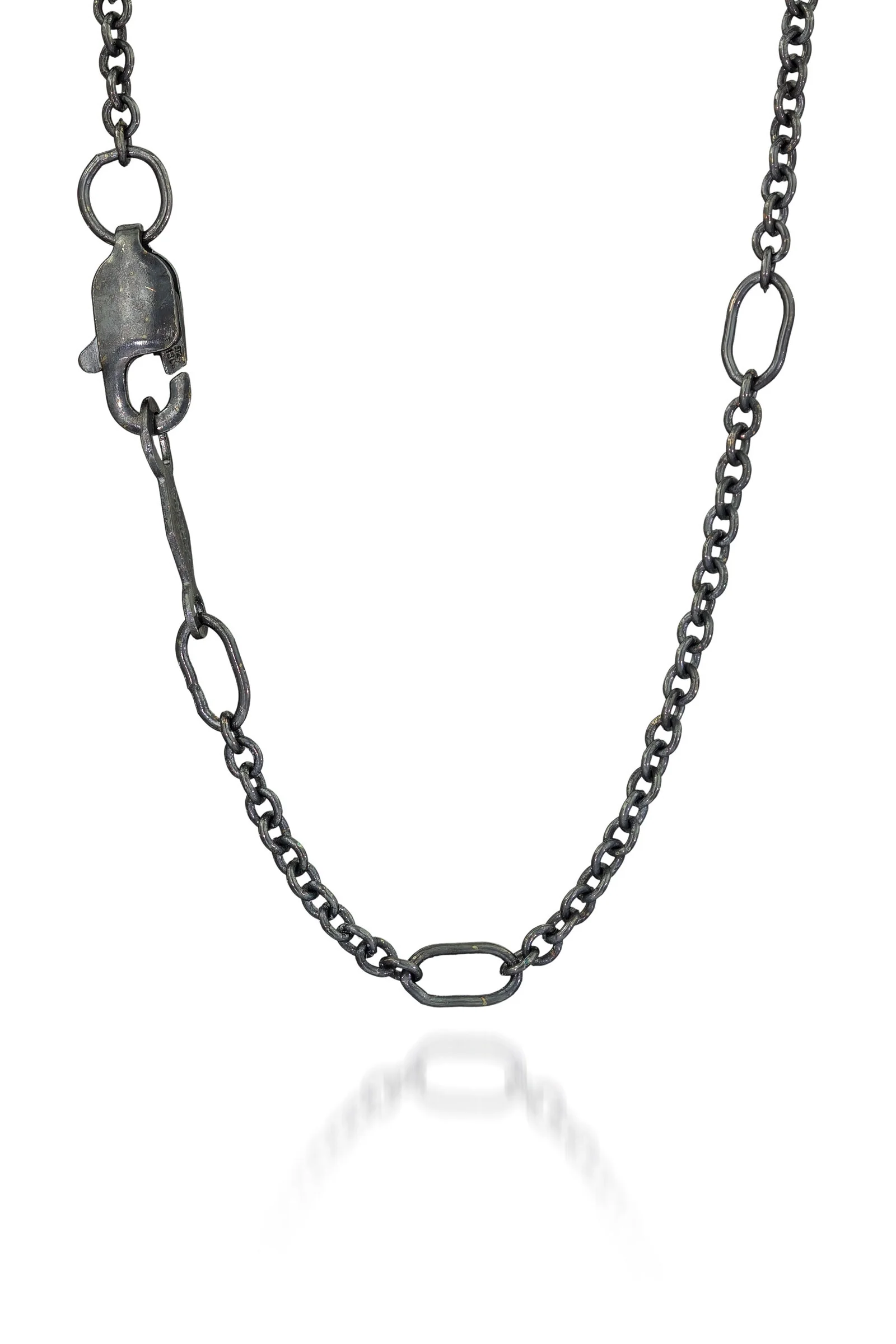 Double Anise Fold Necklace - Diamond - Image 2