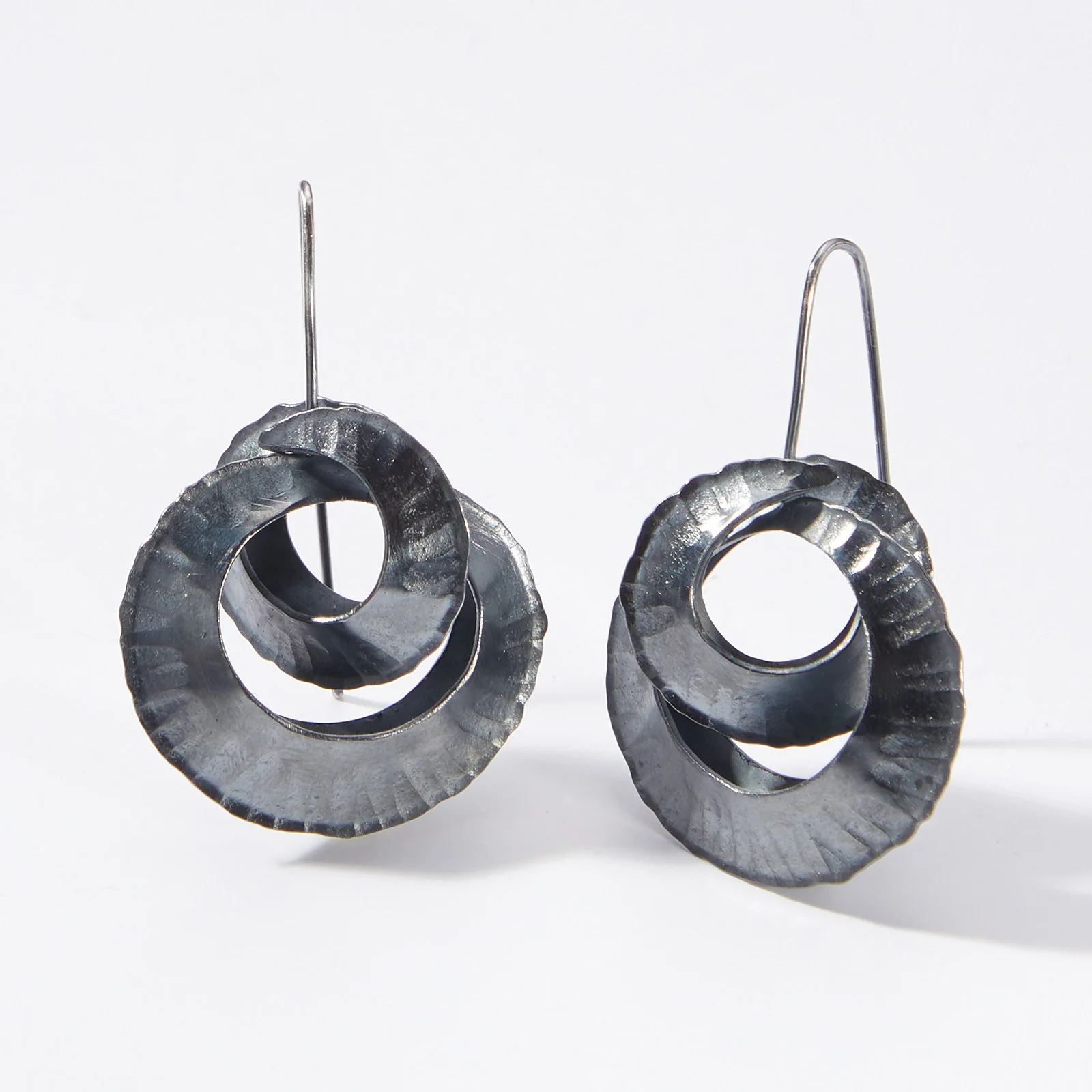 Double Orbit Drop Earrings