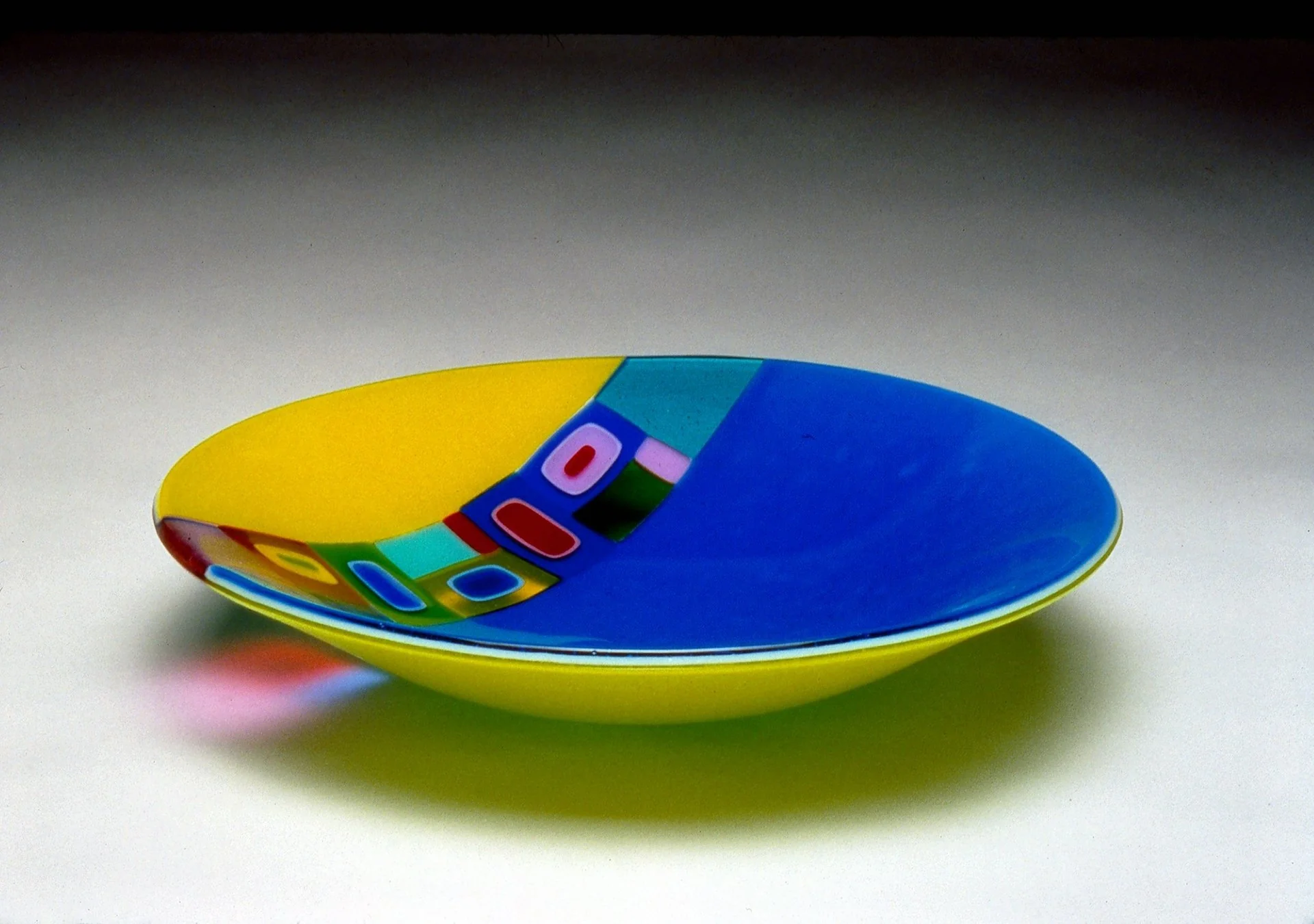 Duo Ribbon Bowl - Cobalt