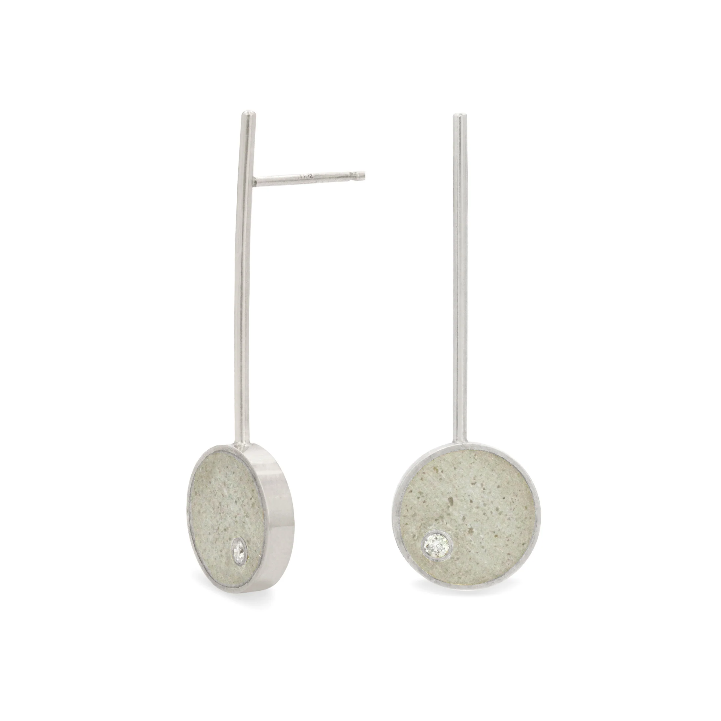 Effortless Circle Drop Earrings - Image 4