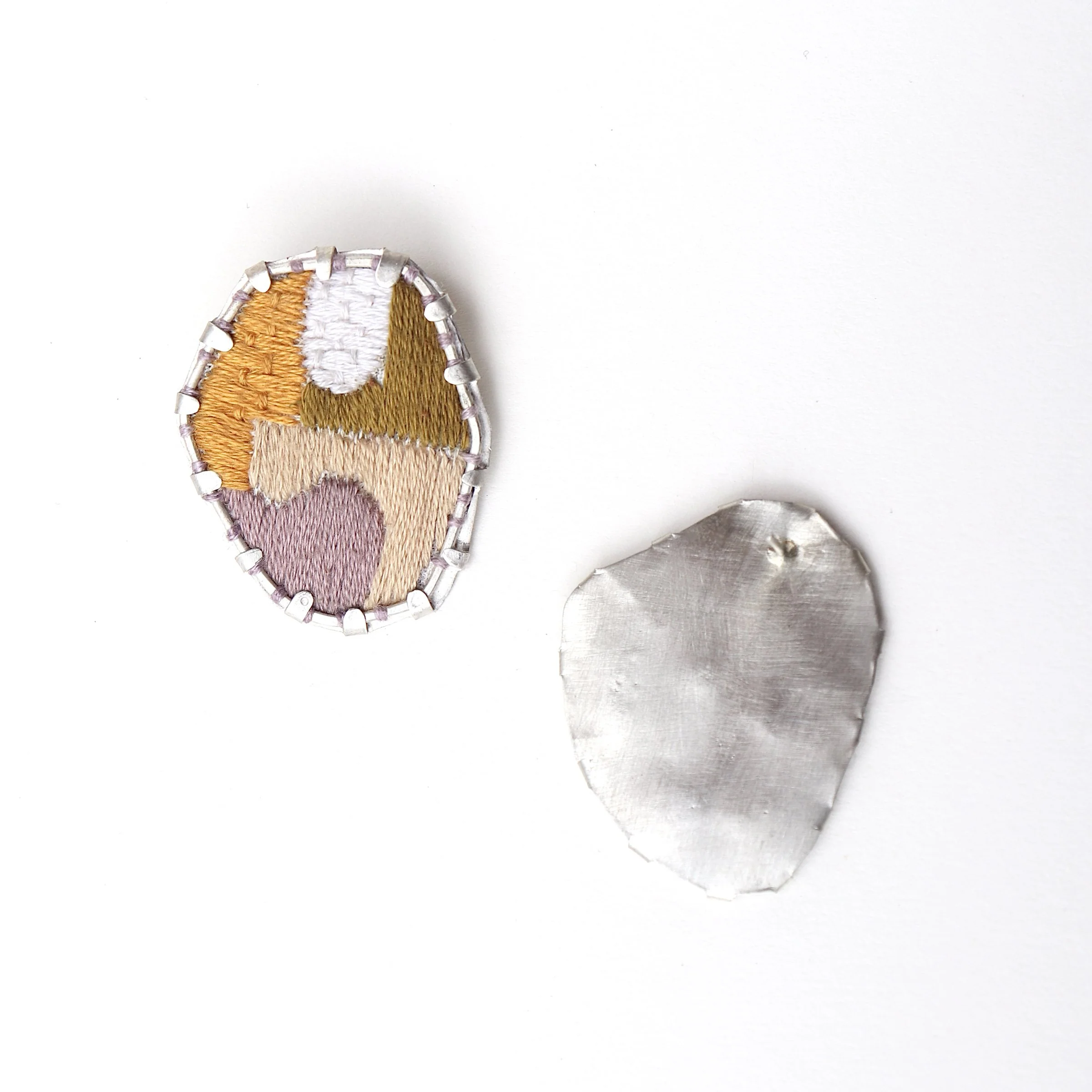 Embroidered Earrings - Image 3