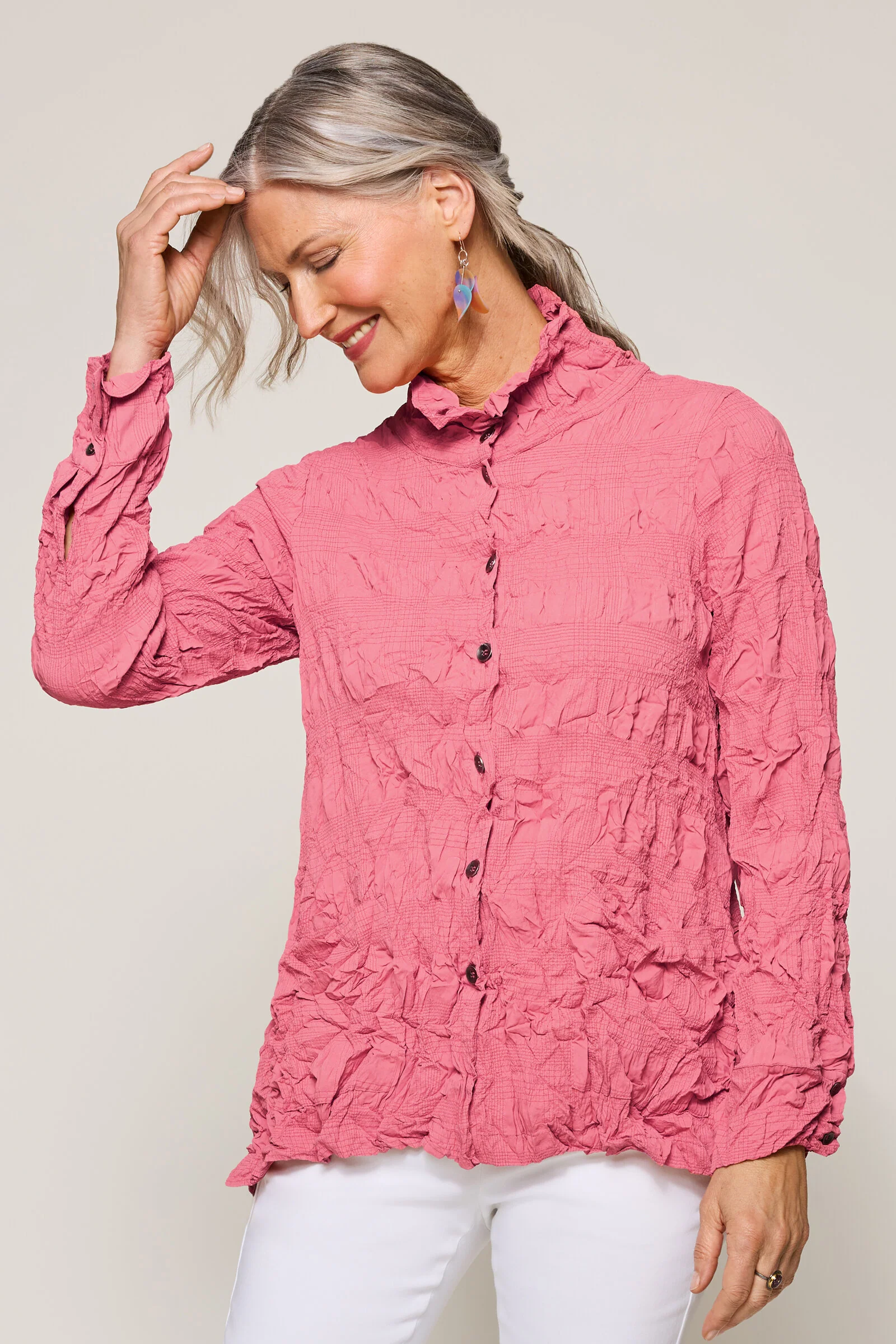 Emilee Shirt - Rose