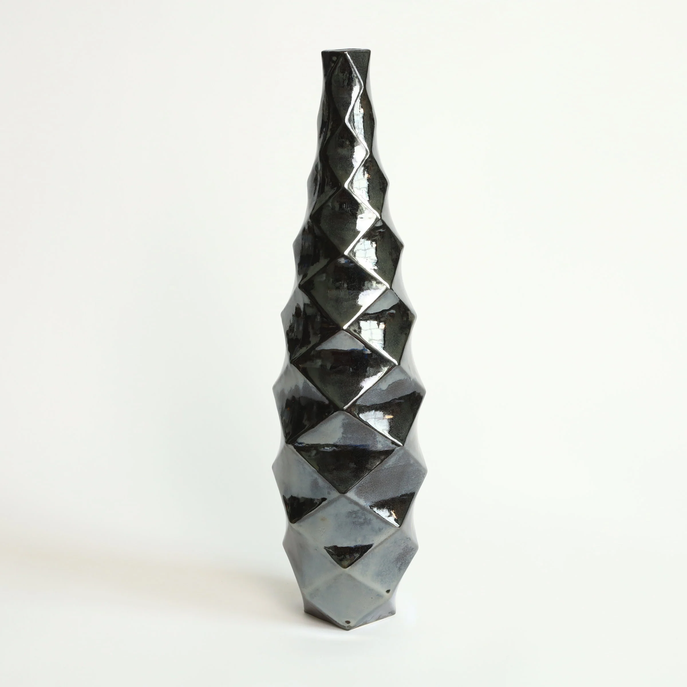 Faceted Ceramic Vessels - Palladium