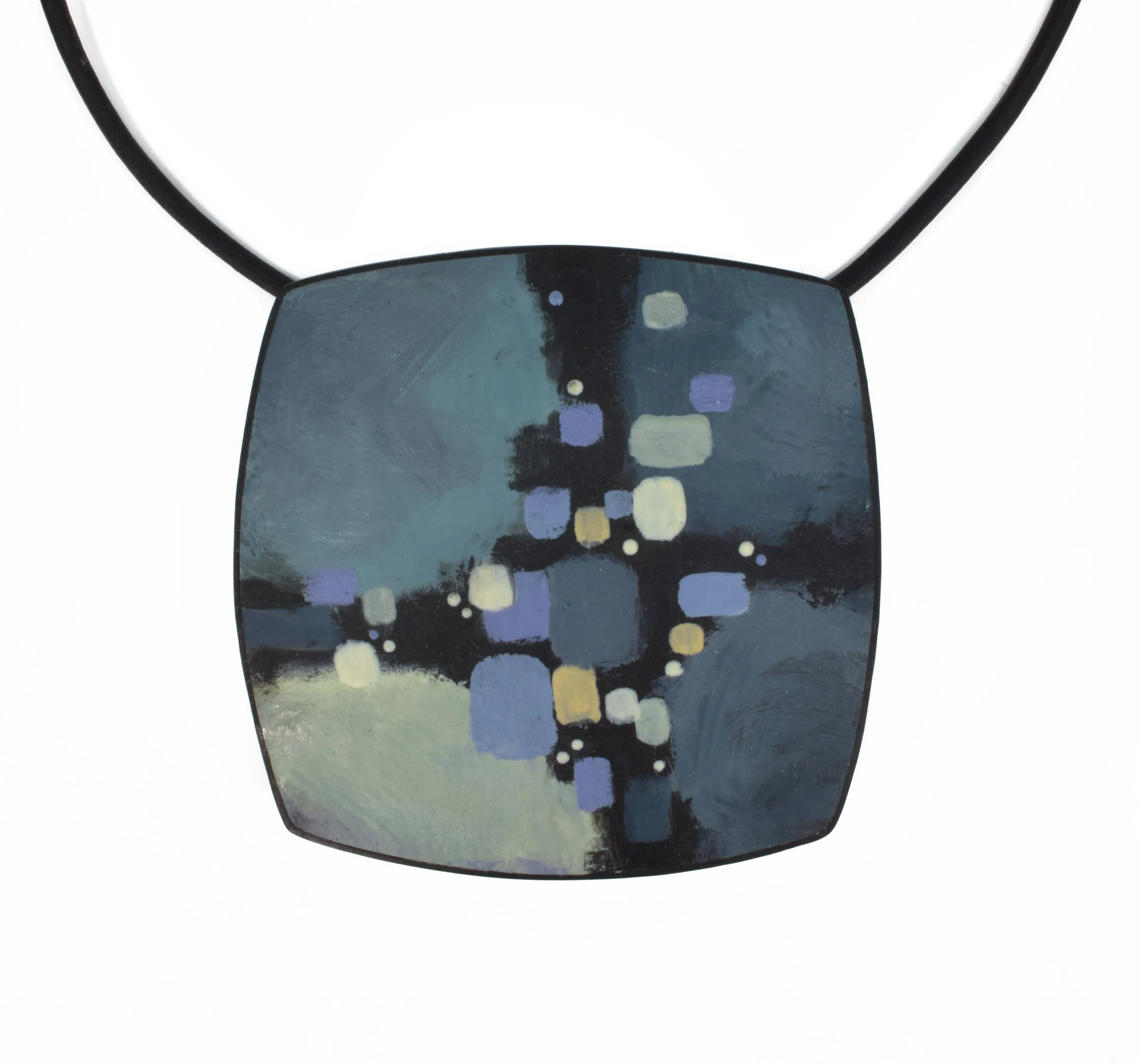 Famous Masters Pin & Pendant - Monet's Water Lilies, Large