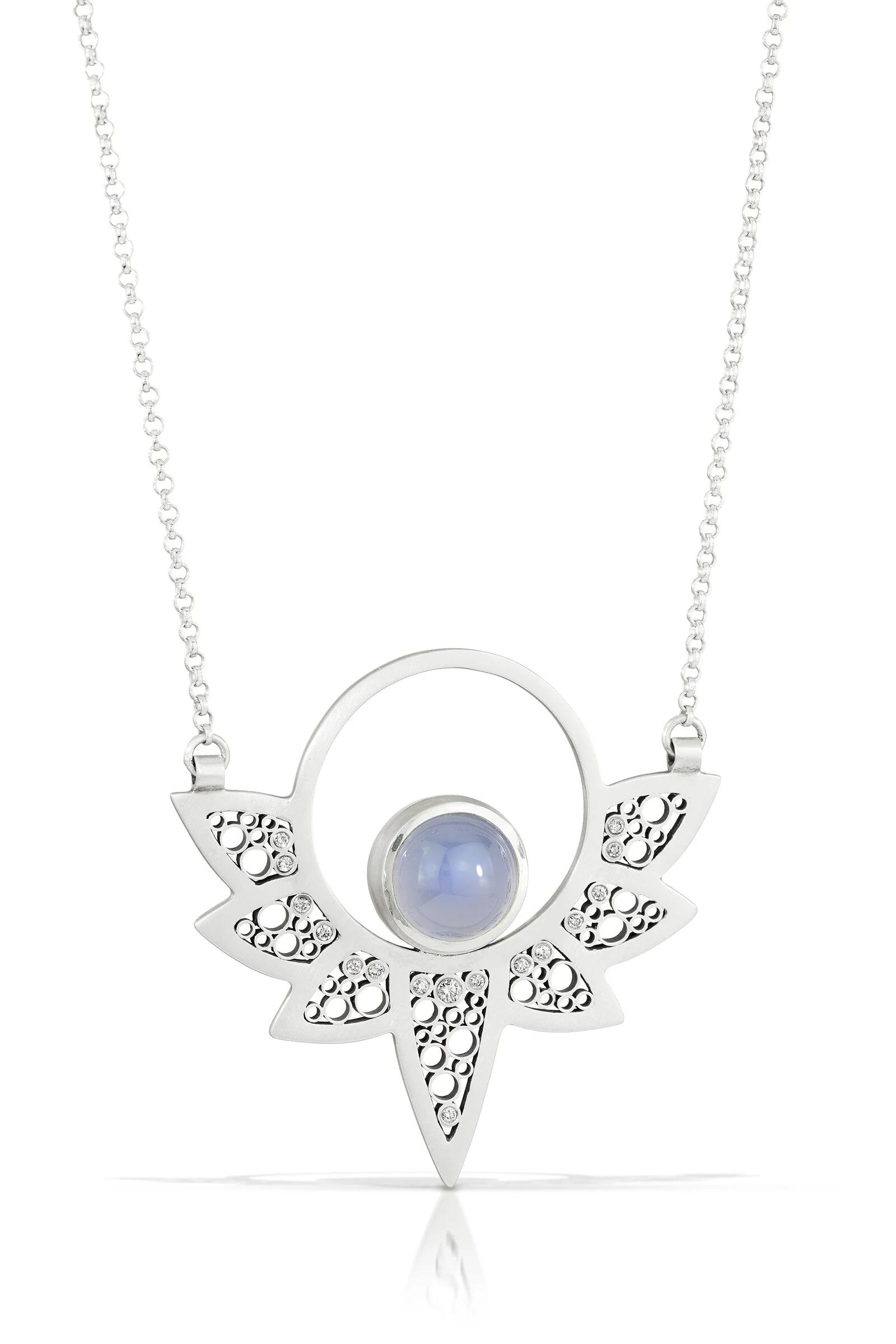 Feather Mandala Necklace