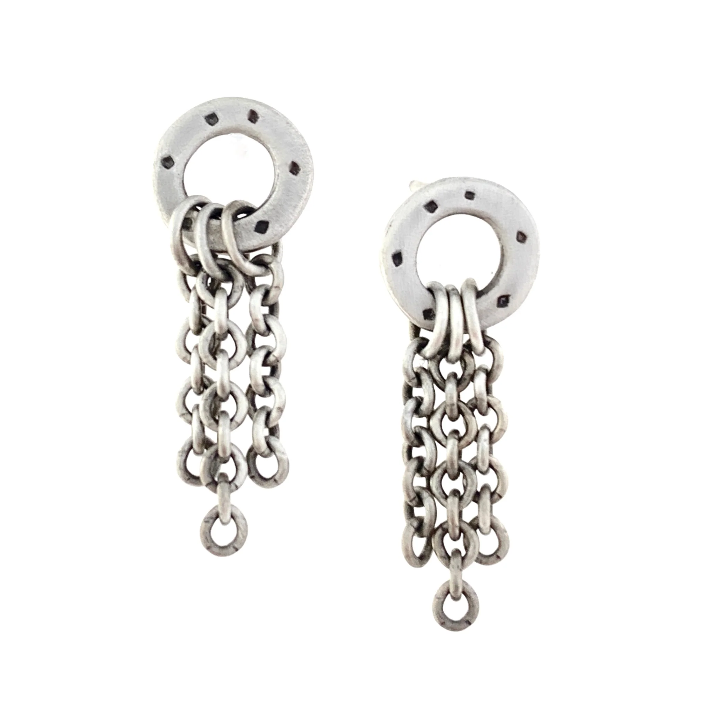 Fifi Earrings - Bright Silver
