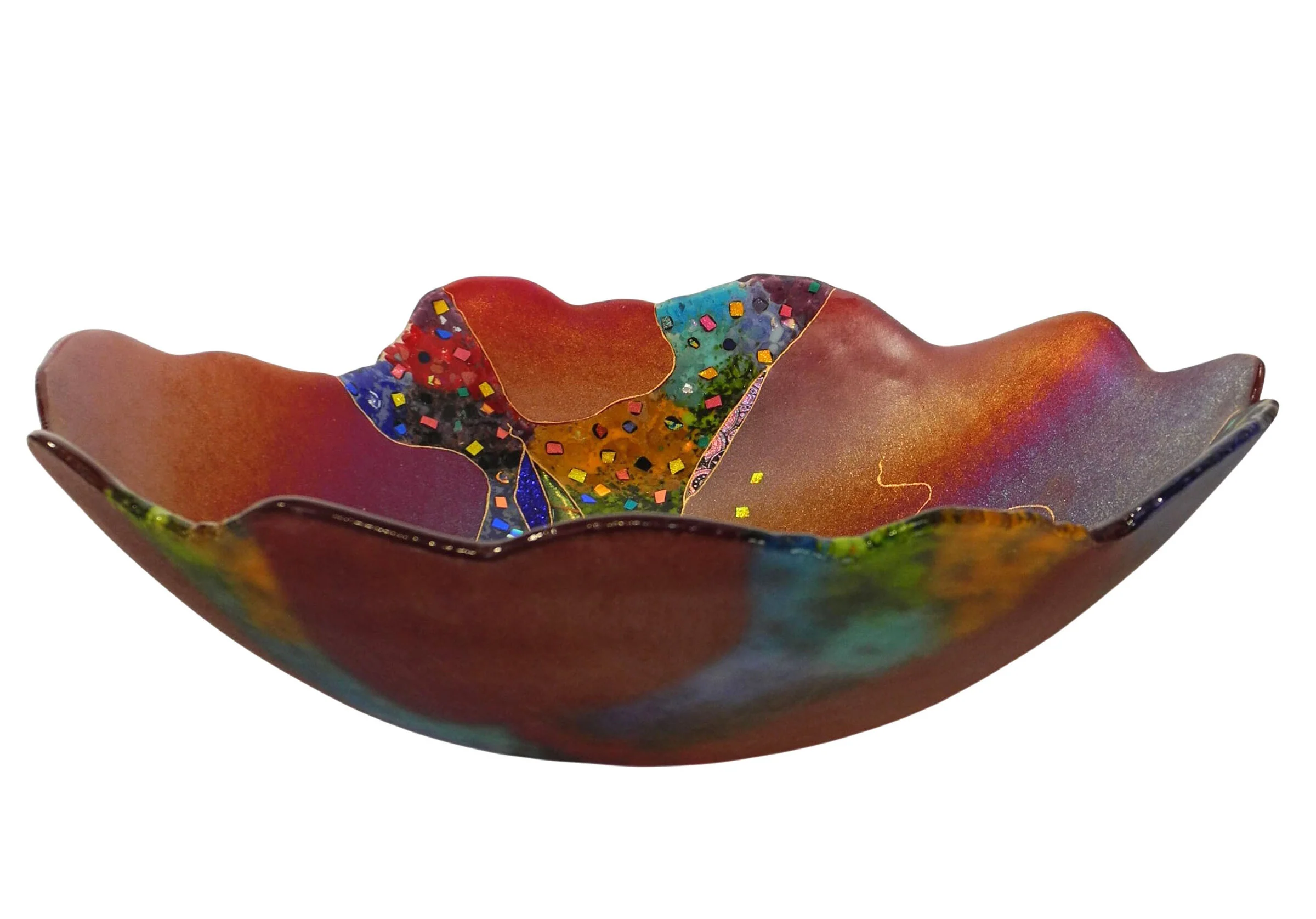 Flower Bowl - Ruby