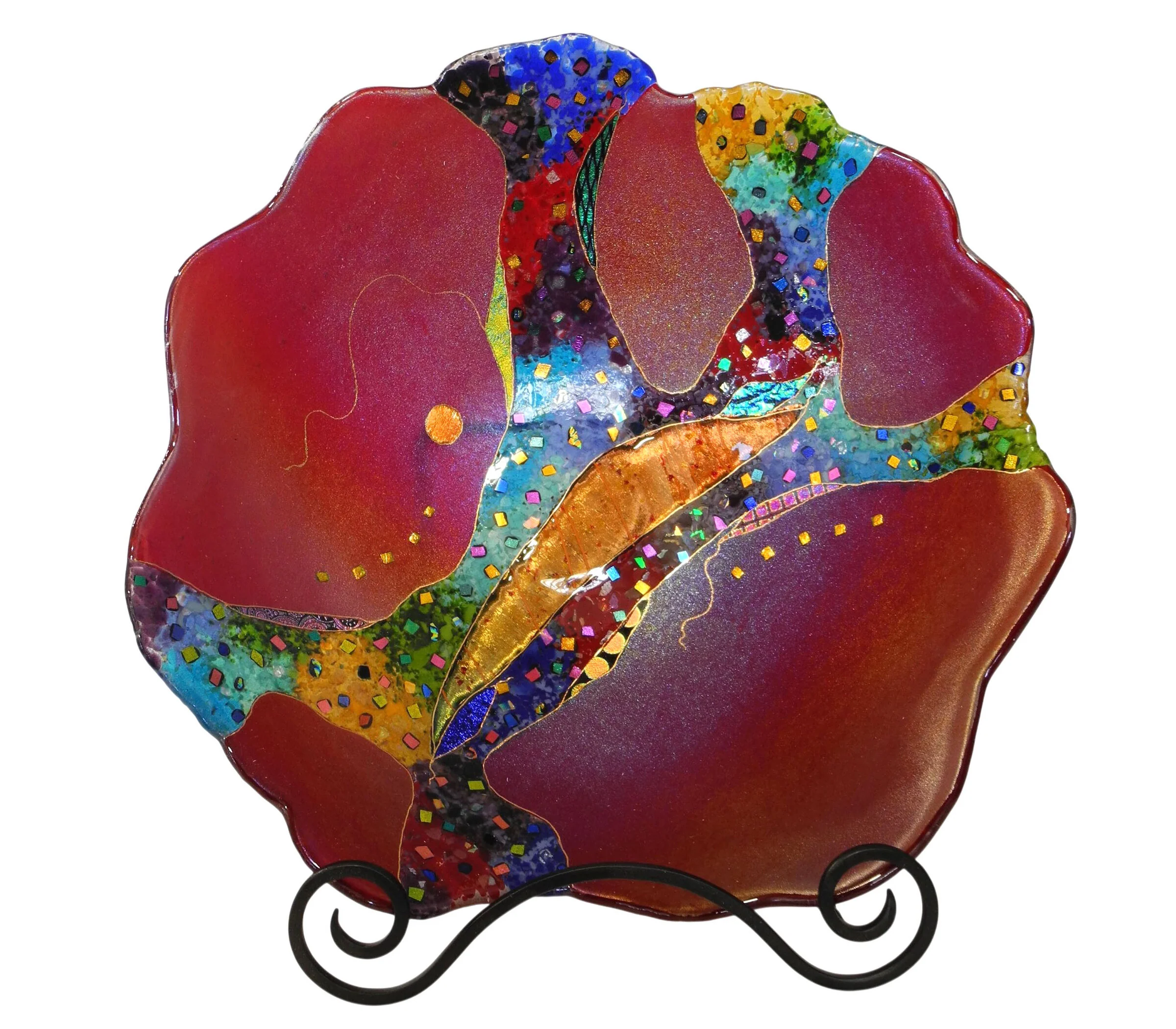 Flower Bowl - Ruby - Image 3