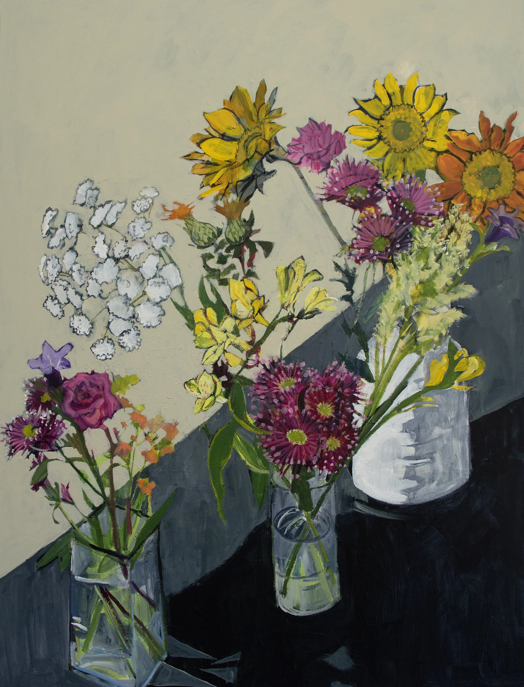 Flower Slant - Giclee Print