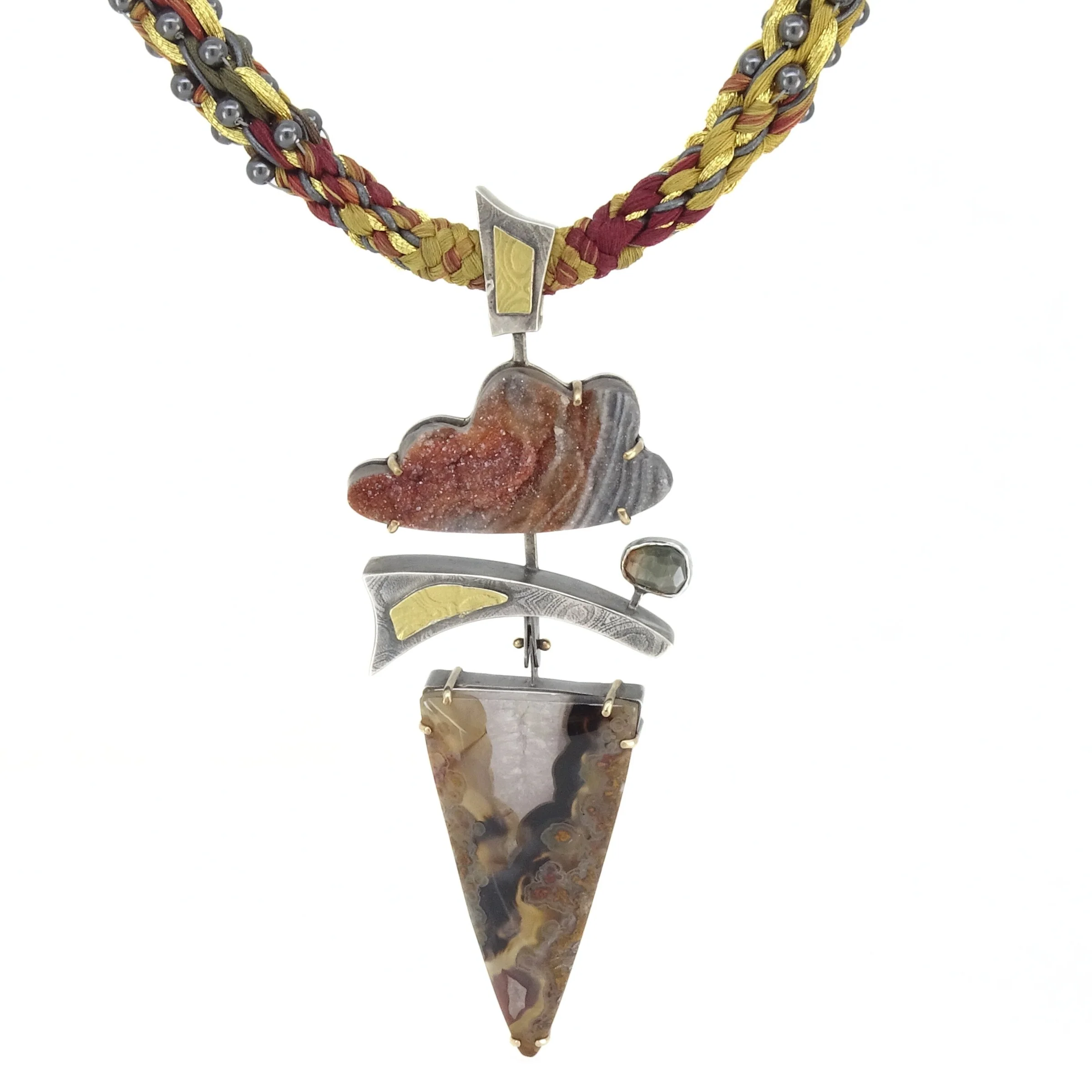 From Rust To Gold Necklace
