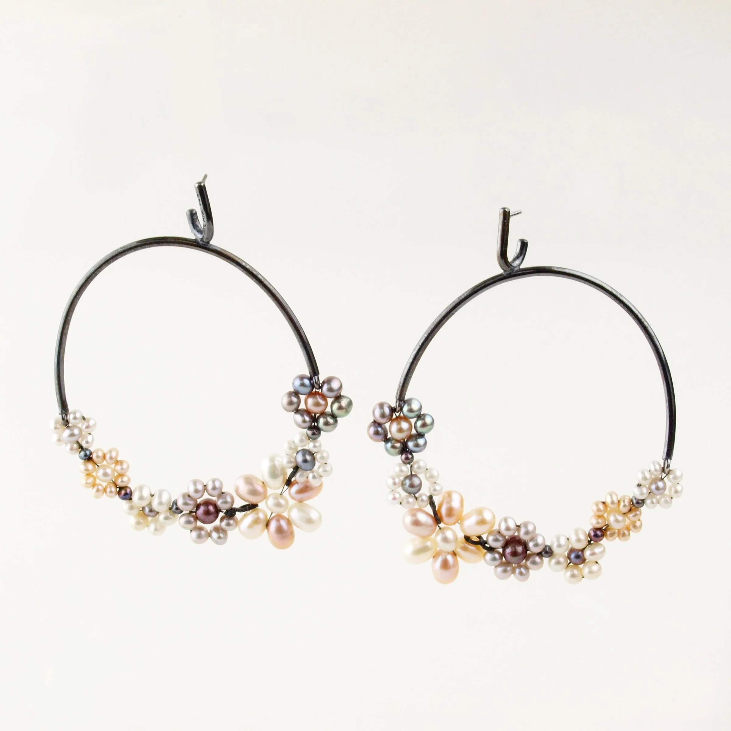 Garland Hoops Earrings