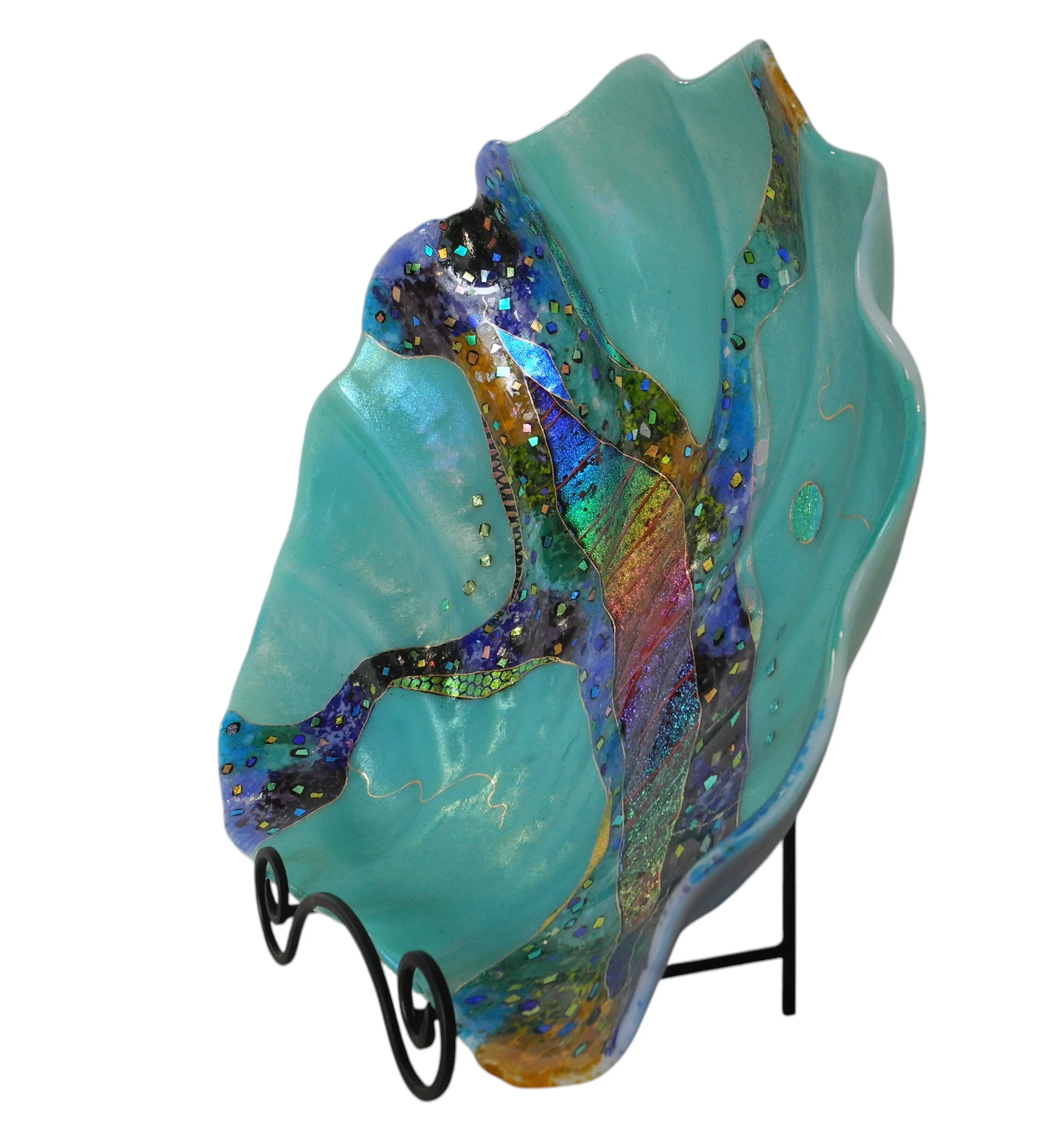 Giant Shell Bowl - Sea Glass - Image 2