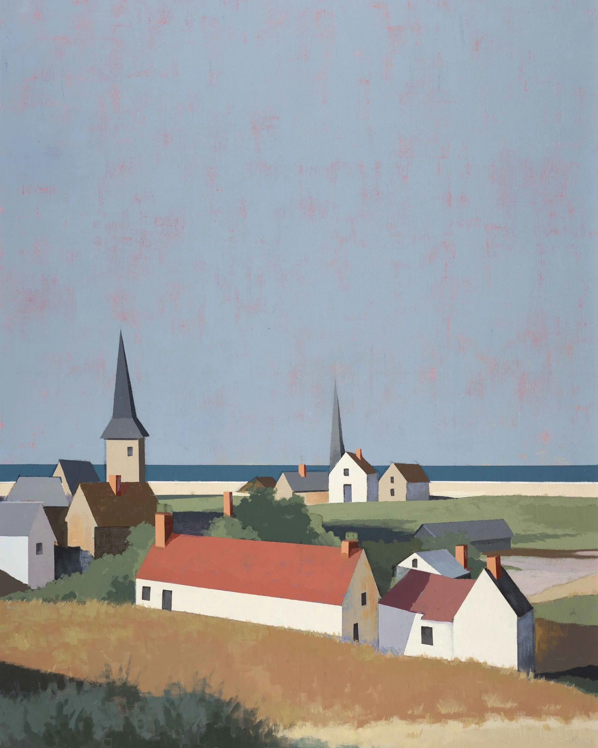 Tardinghen Village, France - Print on Paper
