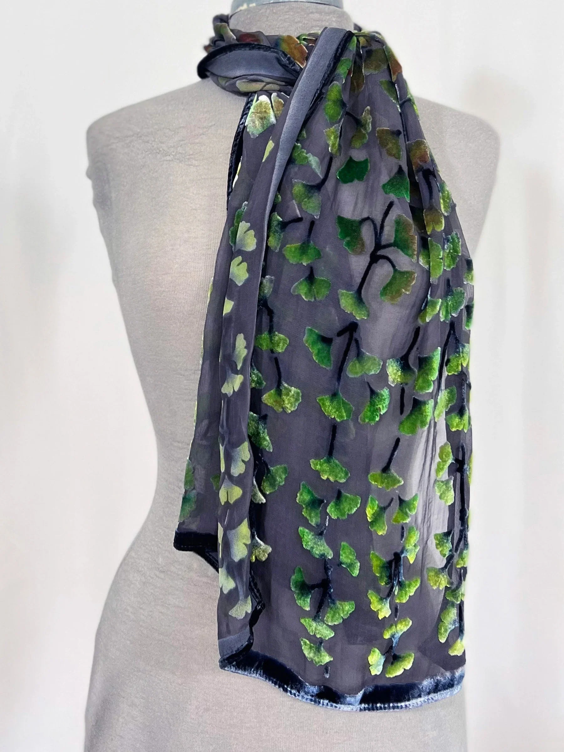 Gingko Leaf Scarf - Image 5