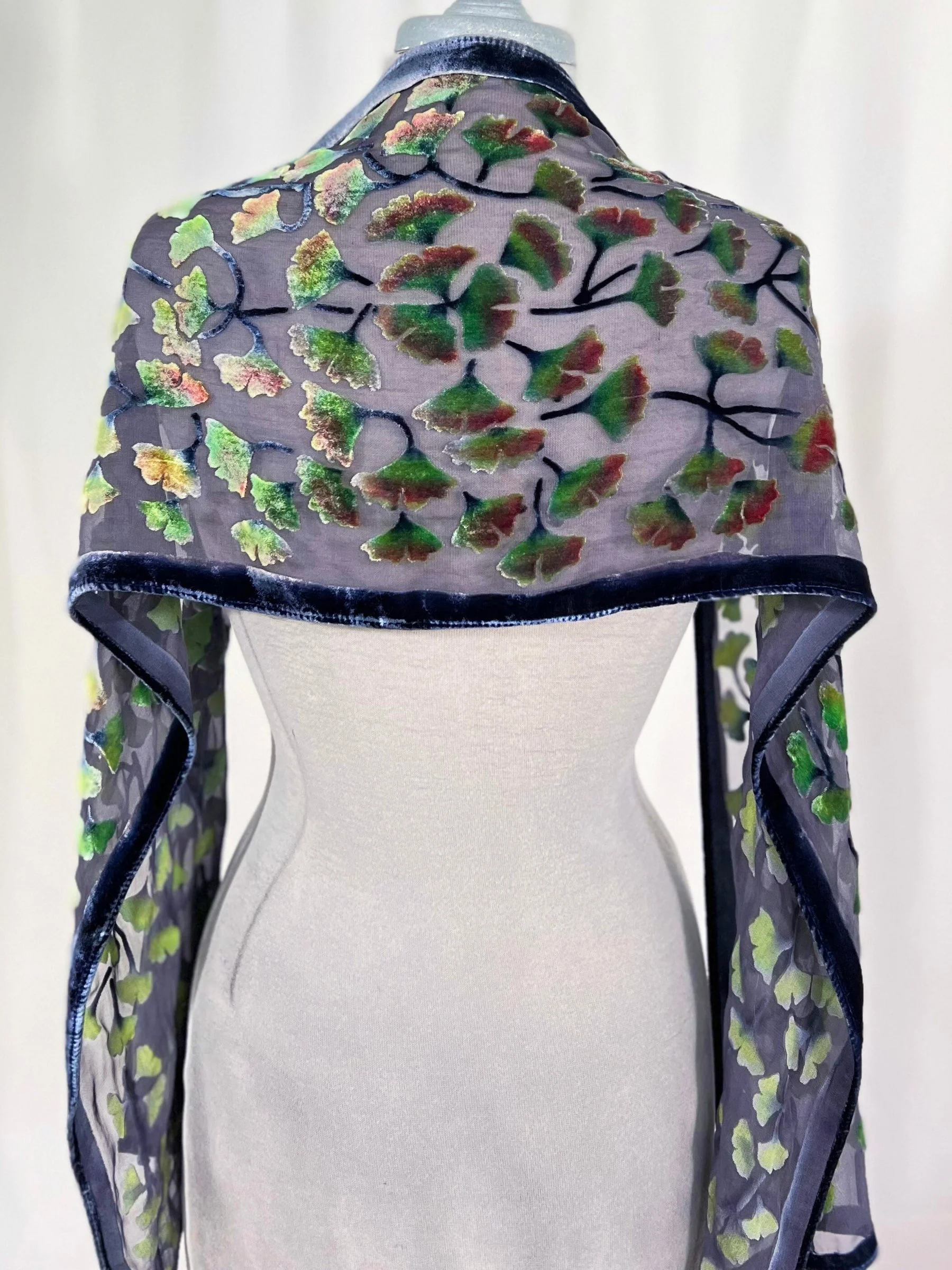 Gingko Leaf Scarf - Image 6