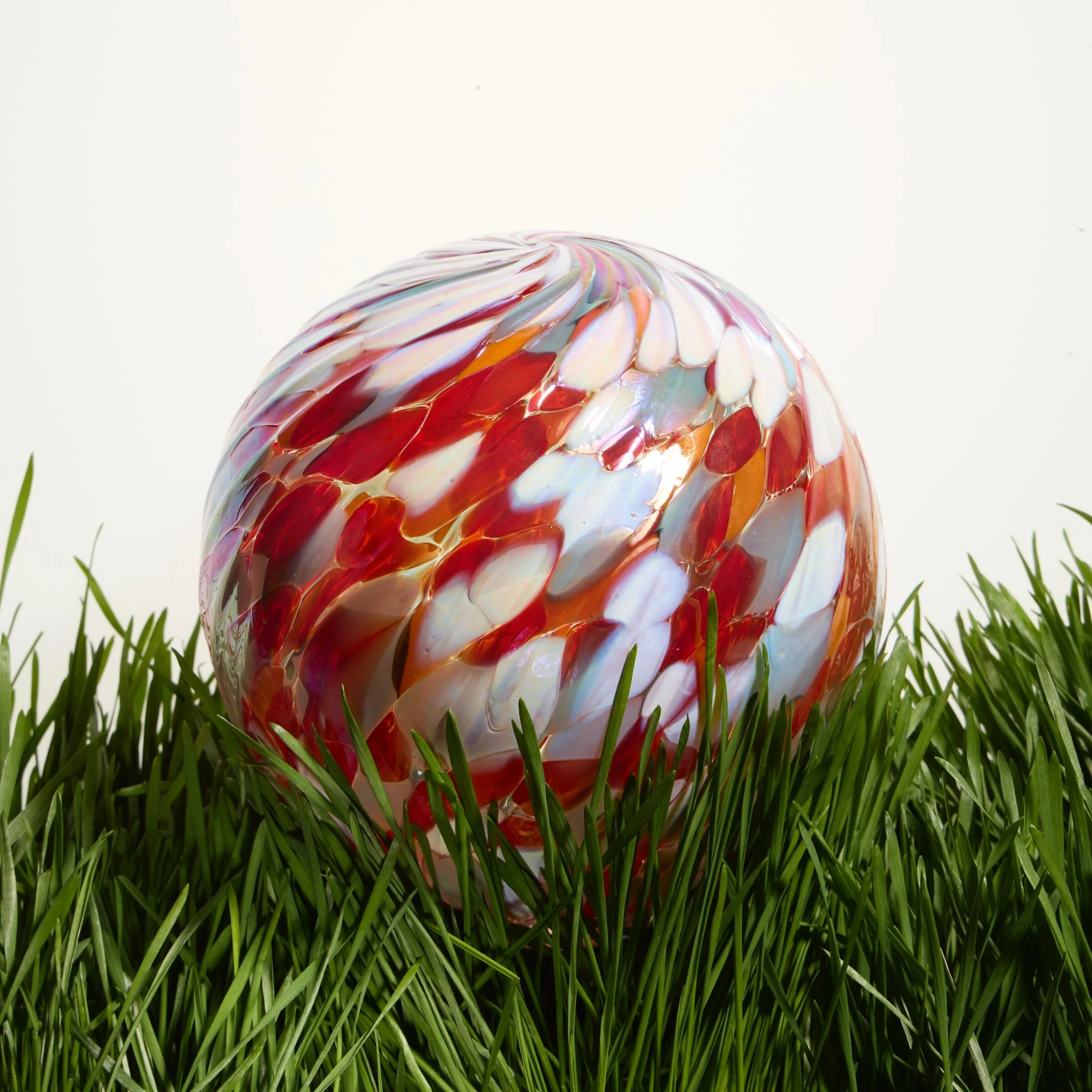 Glass Gazing Orb - Coral Reef - Image 2