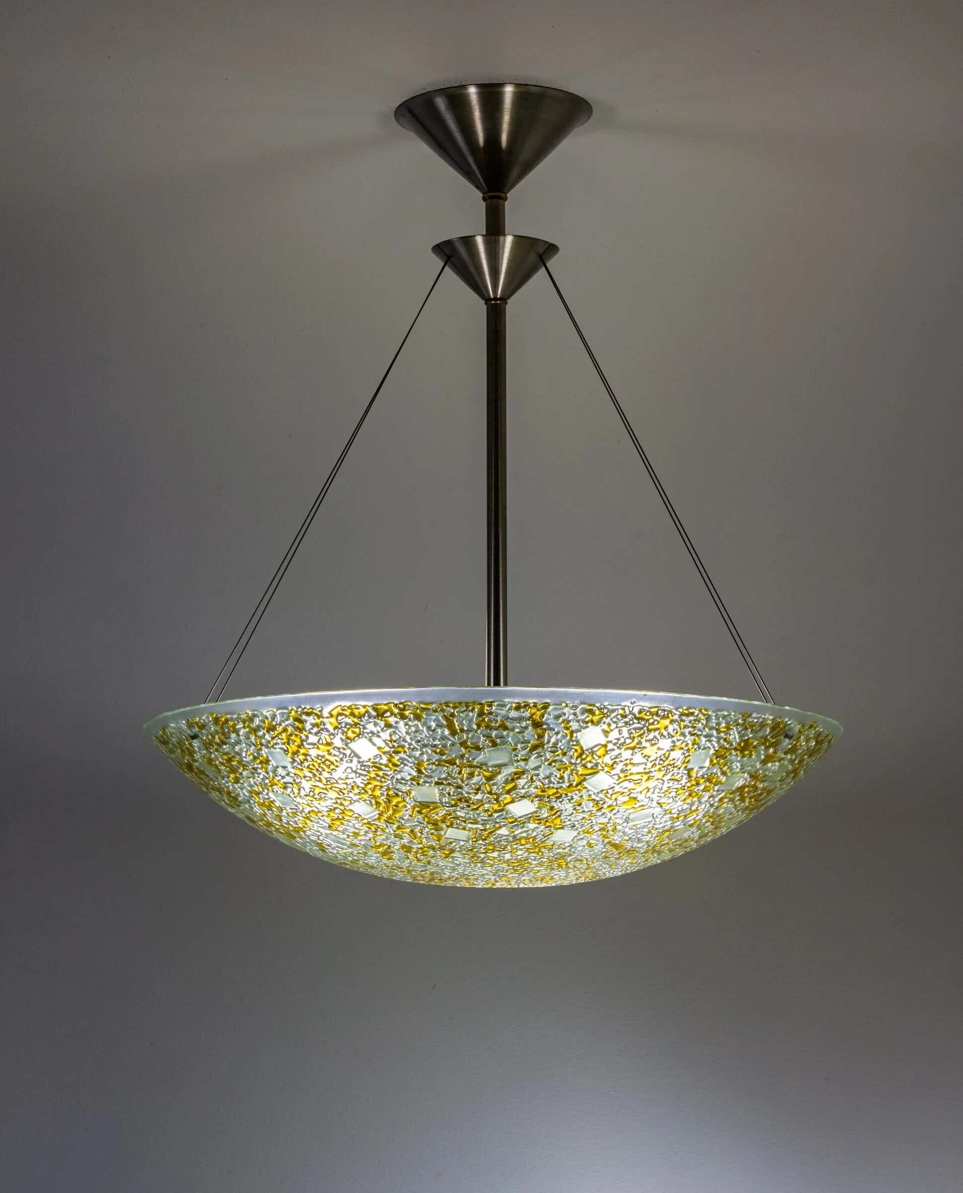 Gold Confetti Pendant Chandelier