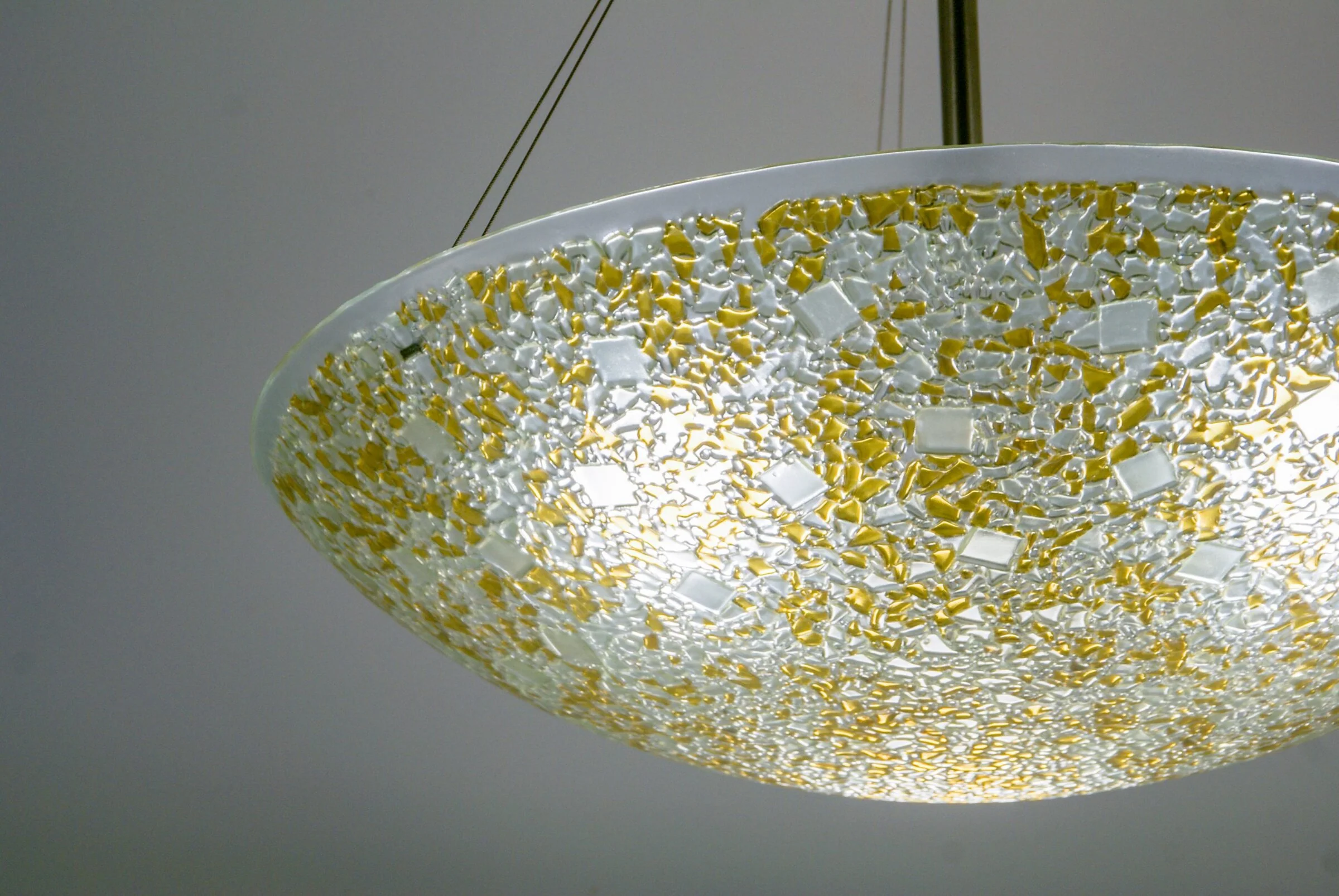 Gold Confetti Pendant Chandelier - Image 2