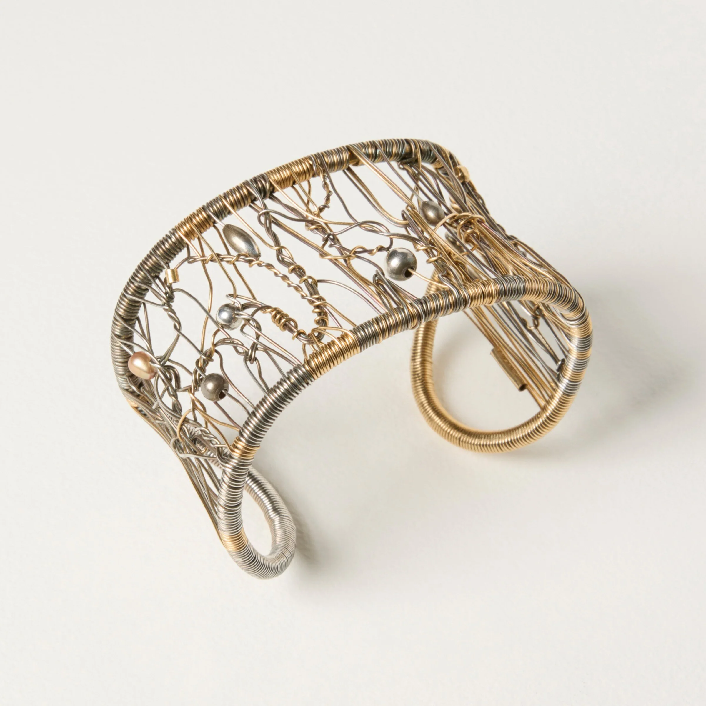 Two-Tone Tangles Bracelet