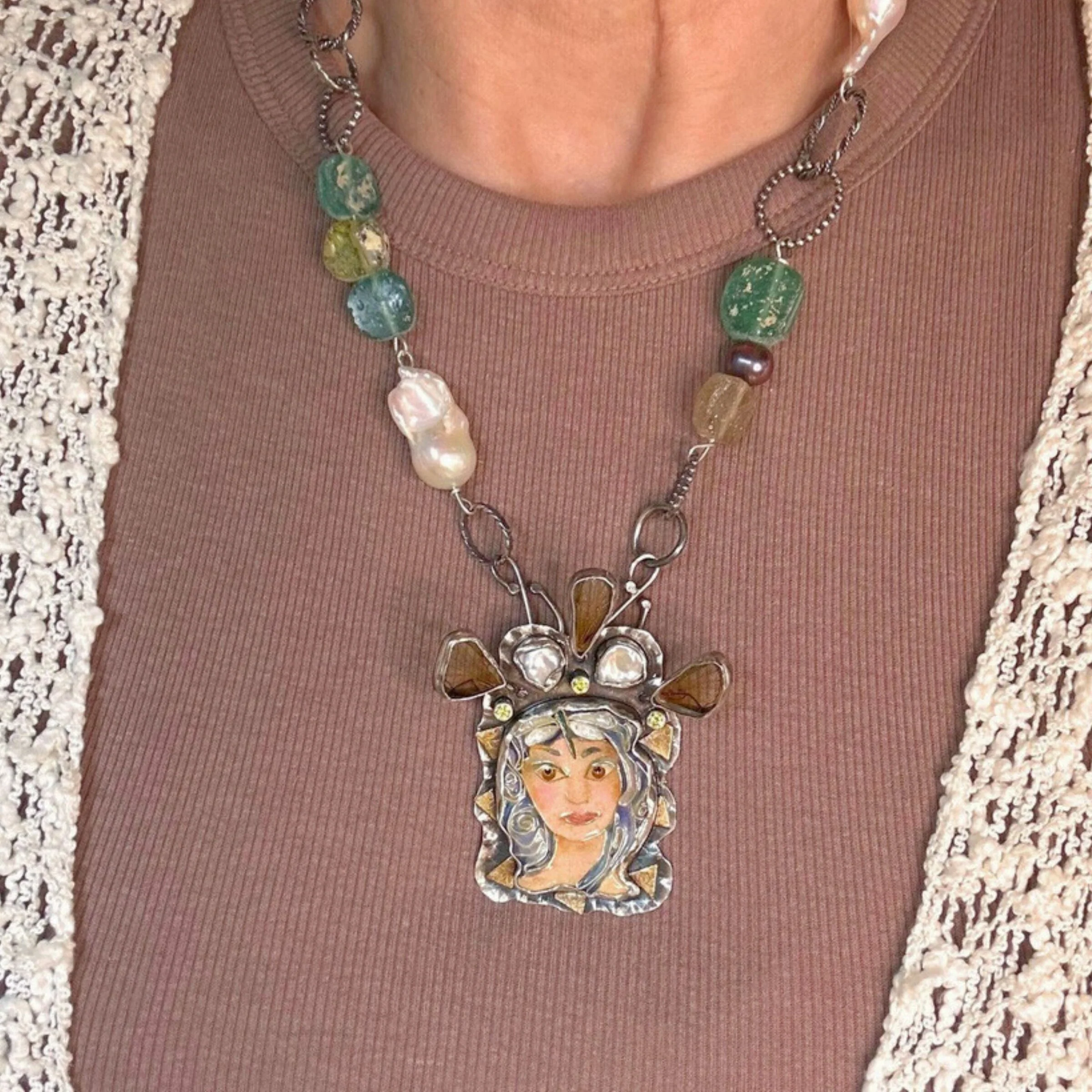 Pandora Statement Brooch/Necklace - Image 6