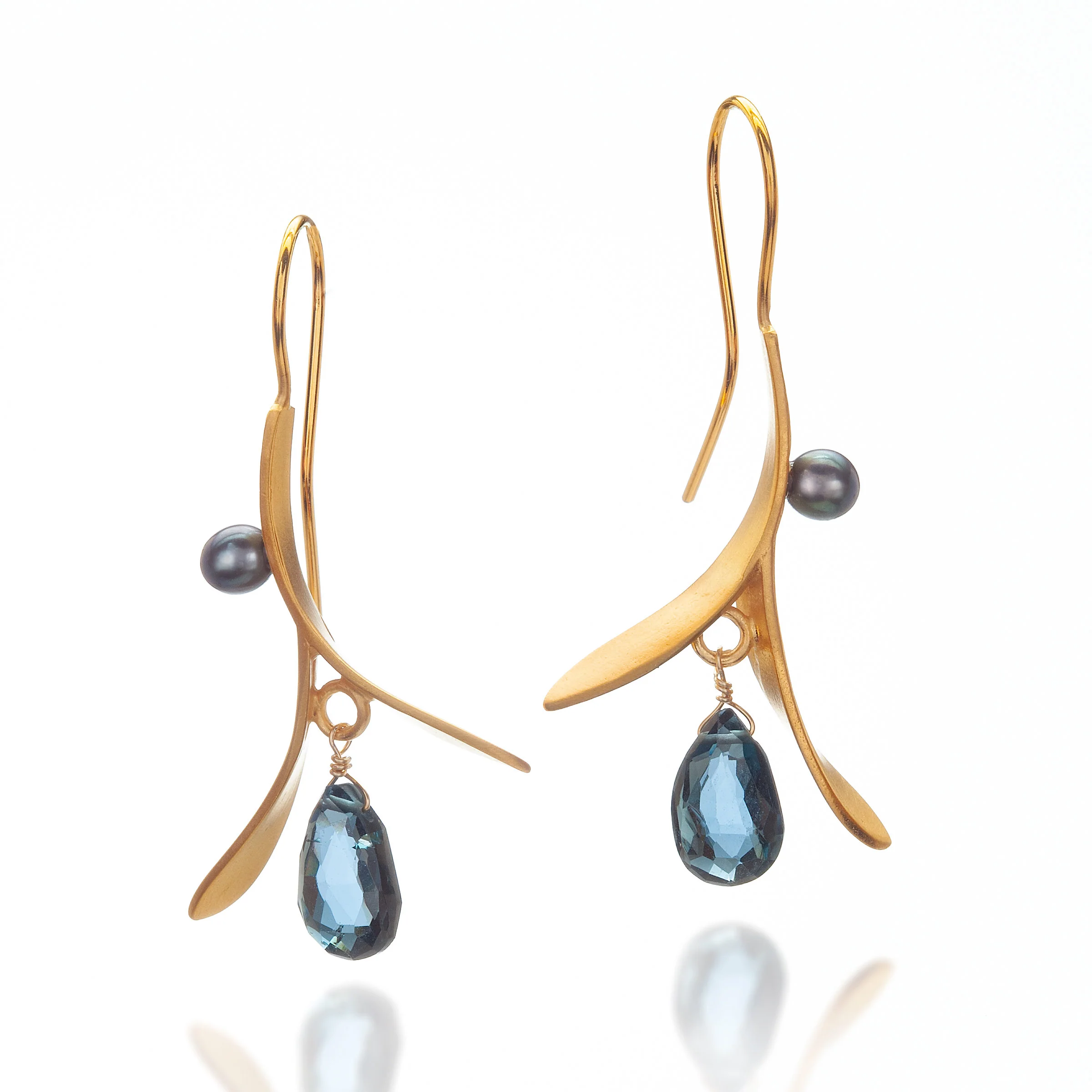 Leaf Drop Earrings
