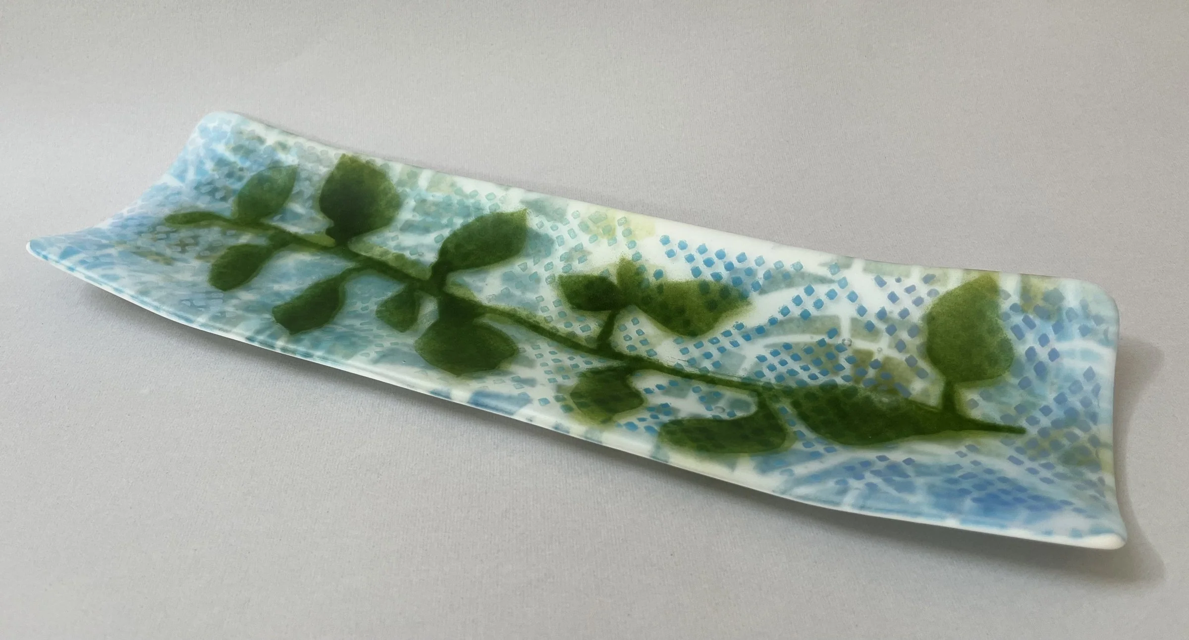 Green Vine Tray