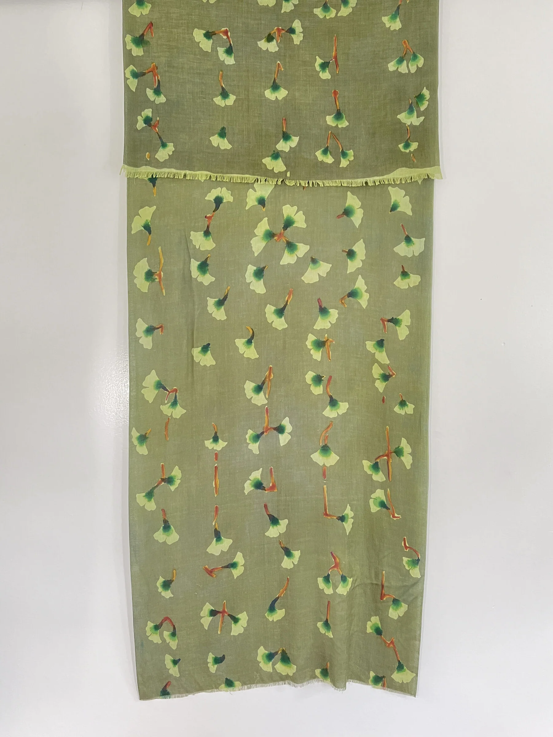 Hand Painted Silk Wrap - Image 13