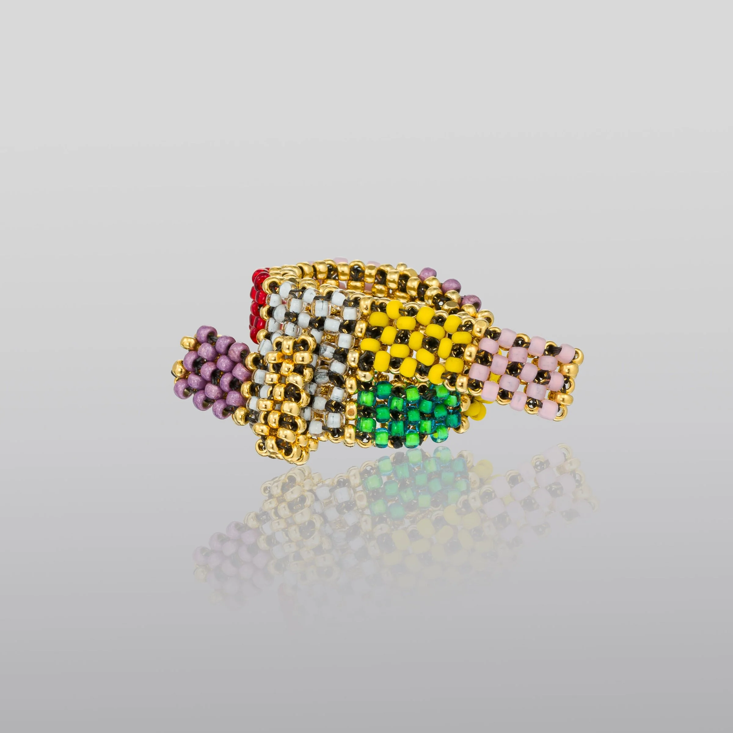 Harlequin Ribbon Ring - Image 3