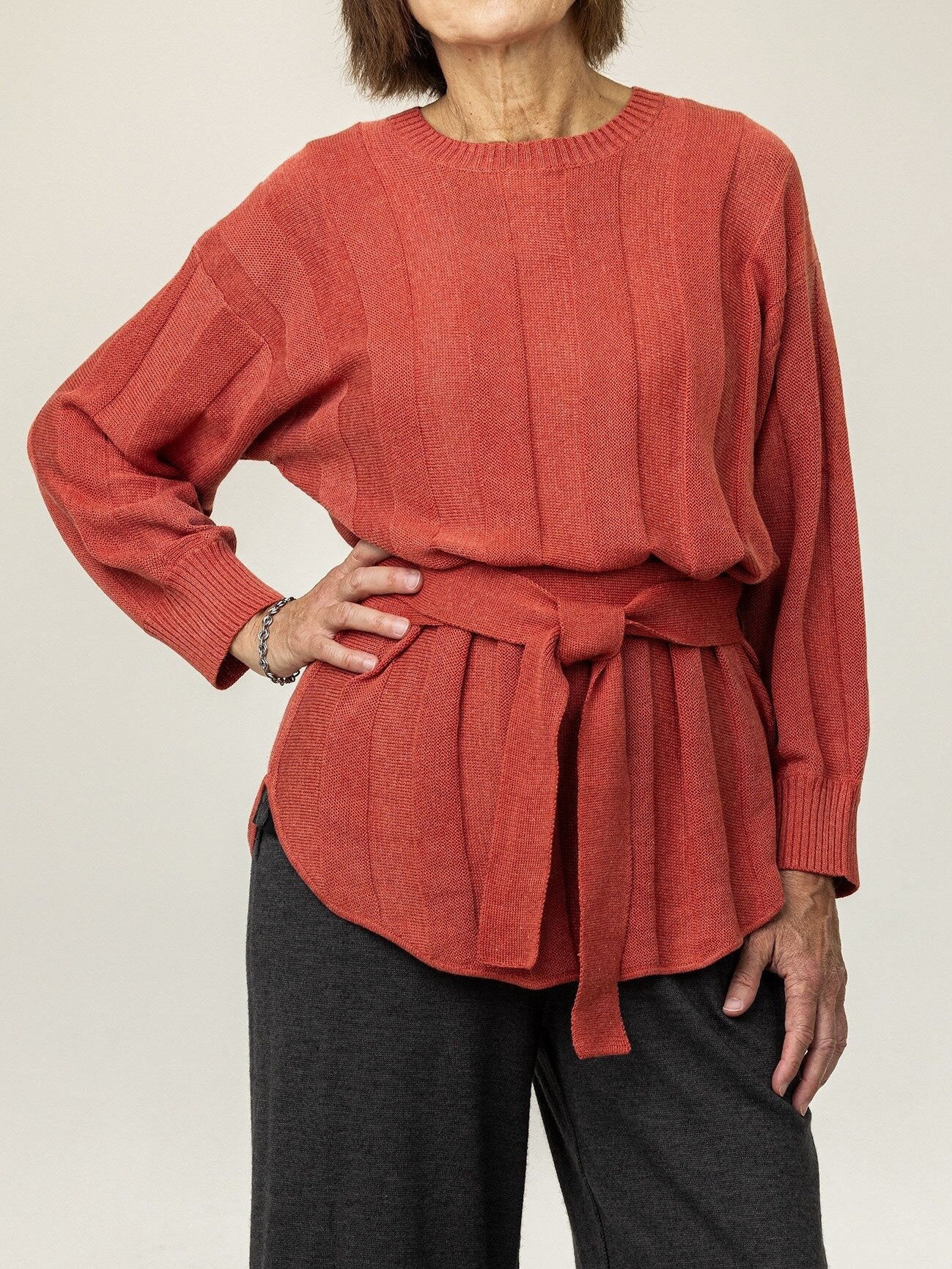 Hilary Sweater - Burnt Orange