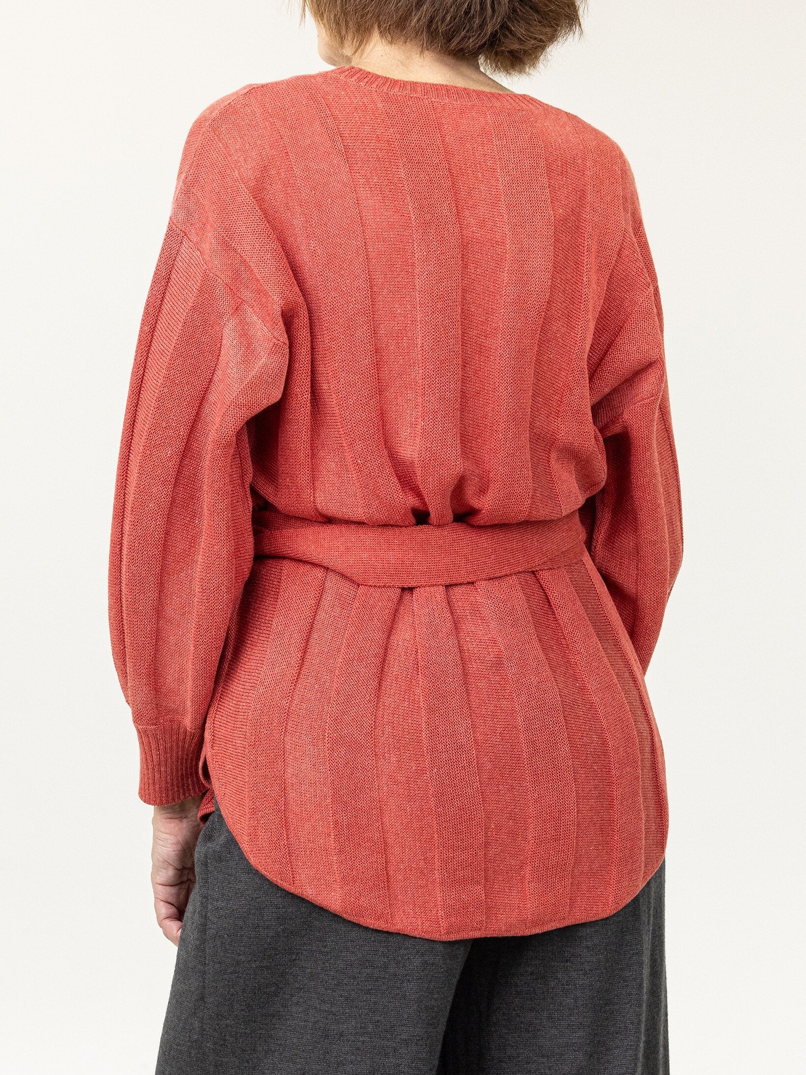 Hilary Sweater - Burnt Orange - Image 2