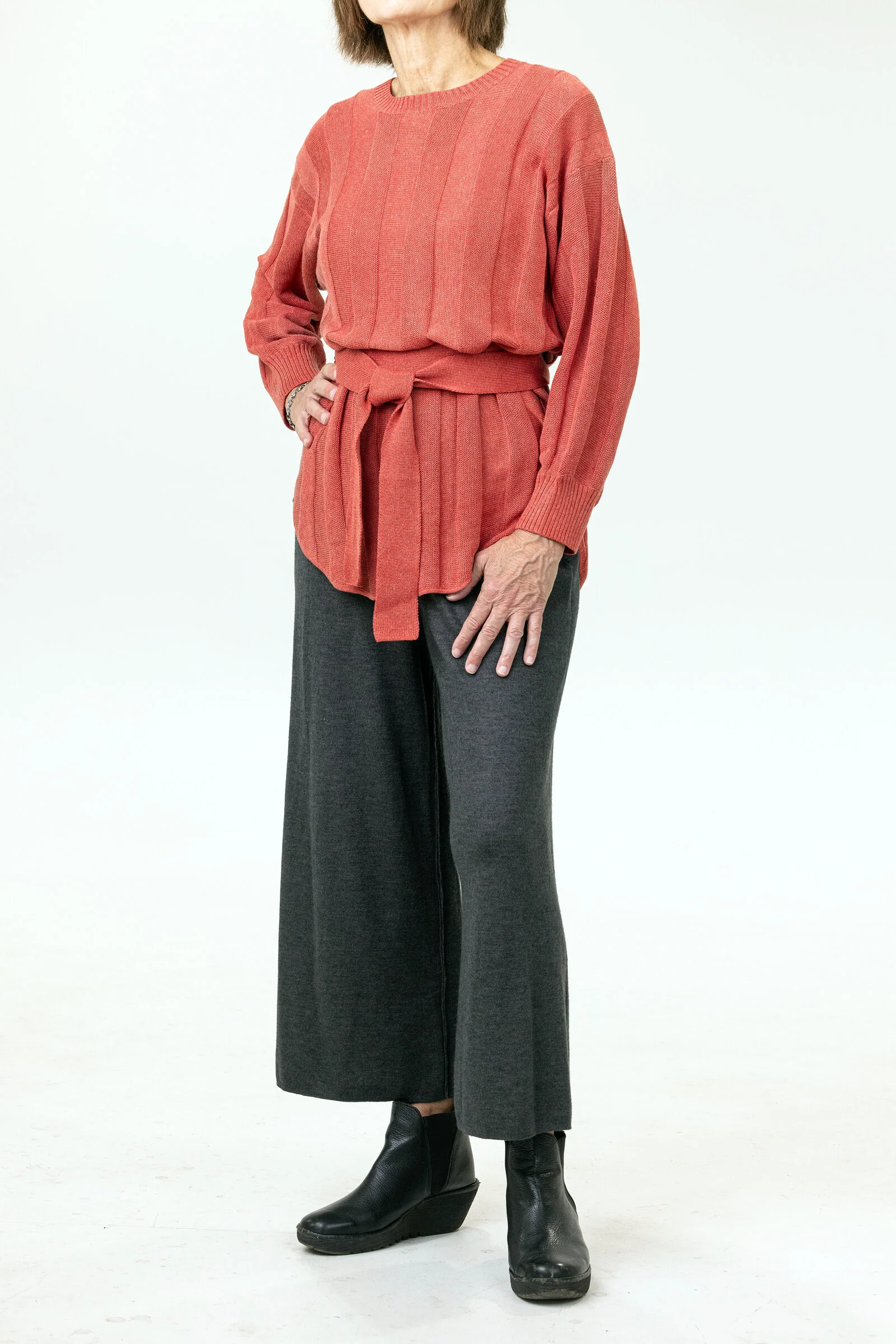 Hilary Sweater - Burnt Orange - Image 3