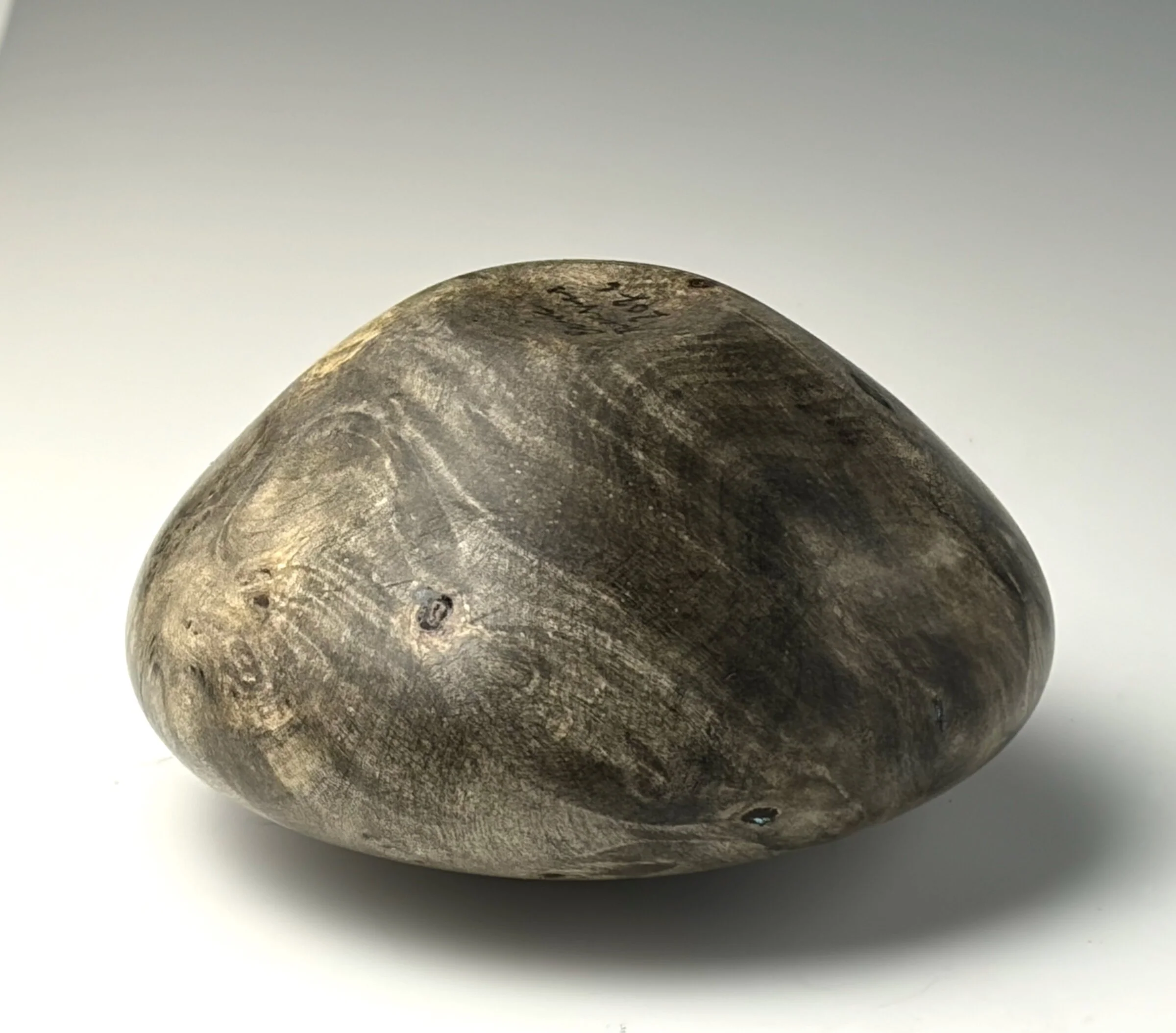 Hollow Form Turned from Buckeye Burl I - Image 2