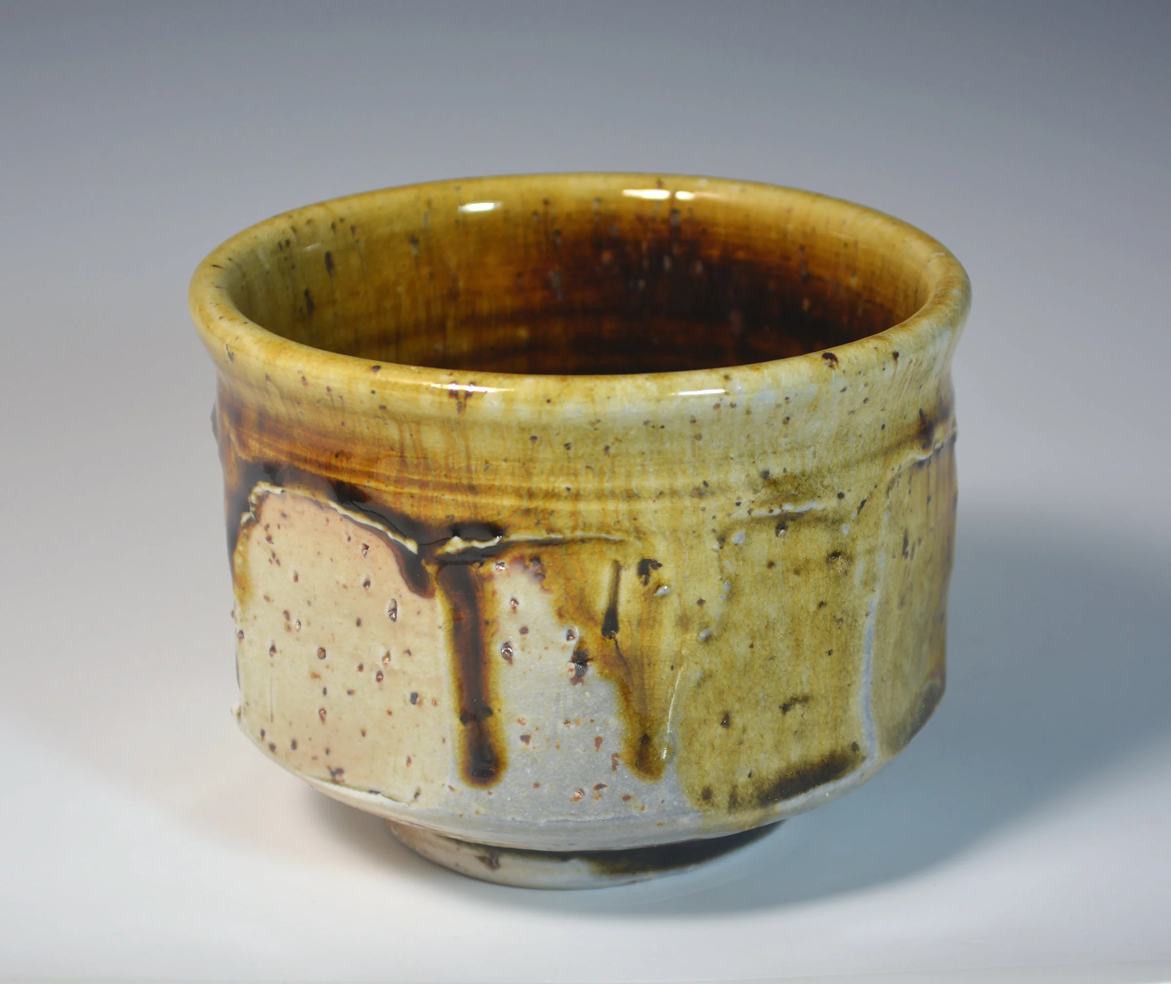 Honey Drip Temmoku Bowl