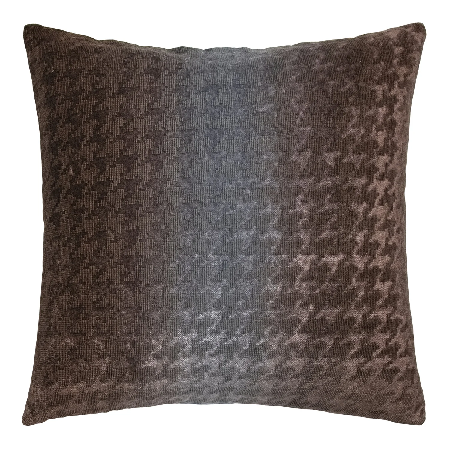 Houndstooth Woven Jacquard Pillow - Agave - Image 2