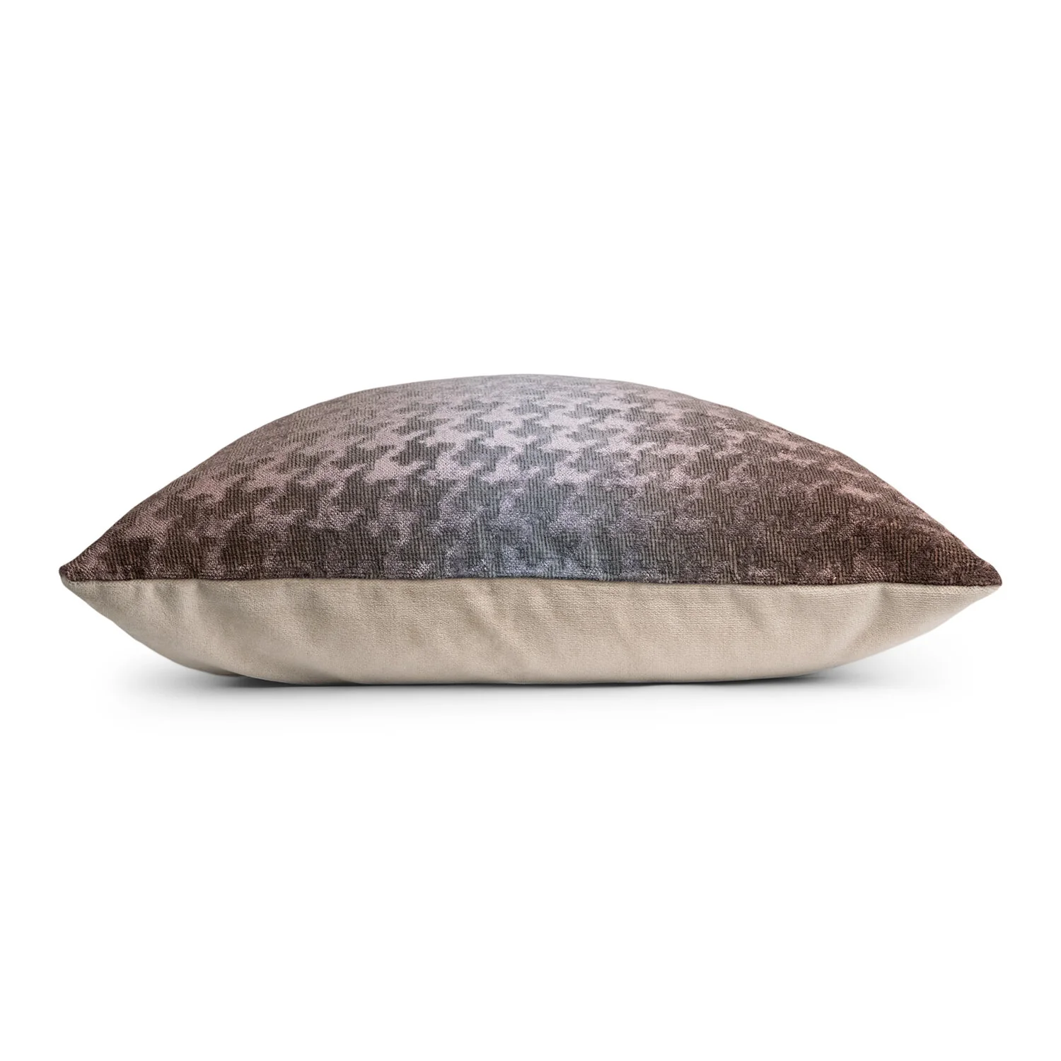 Houndstooth Woven Jacquard Pillow - Agave - Image 3