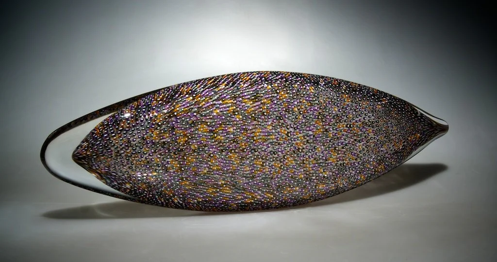Hyacinth, Gold, and Gray Piscine - Image 2