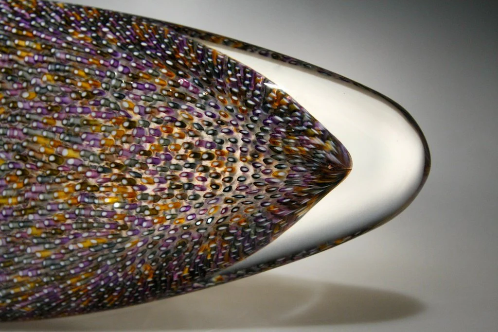 Hyacinth, Gold, and Gray Piscine - Image 4