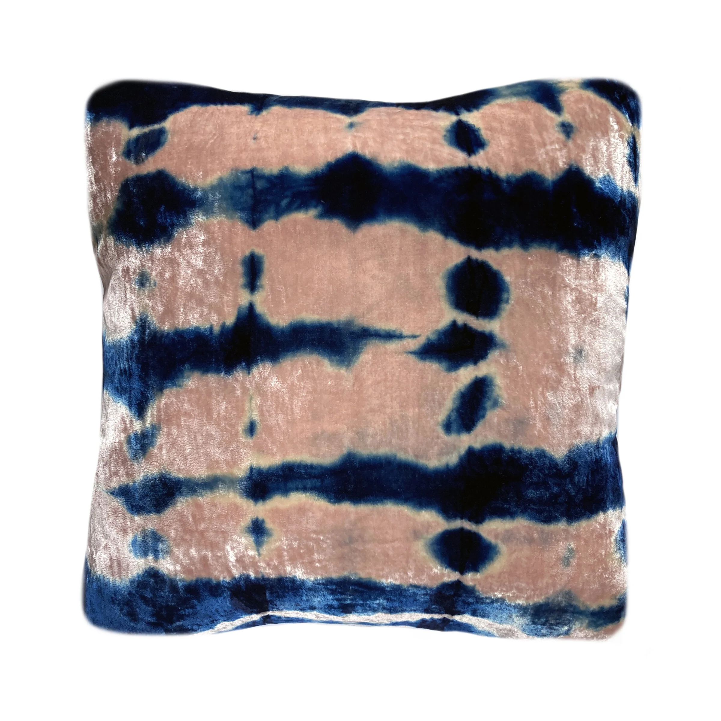 Inkblot Pattern Velvet Pillow - Image 5