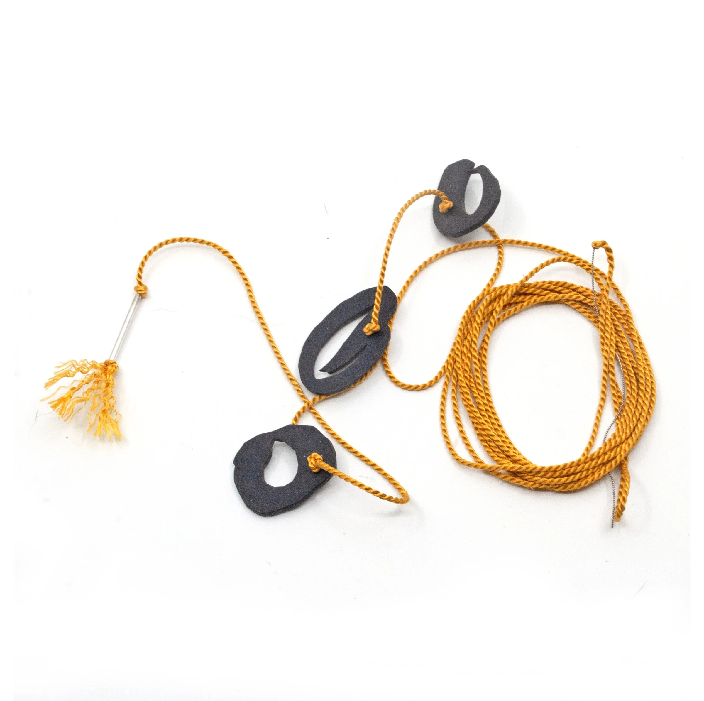 Inskstroke Silk and Silicone Necklace - Image 4
