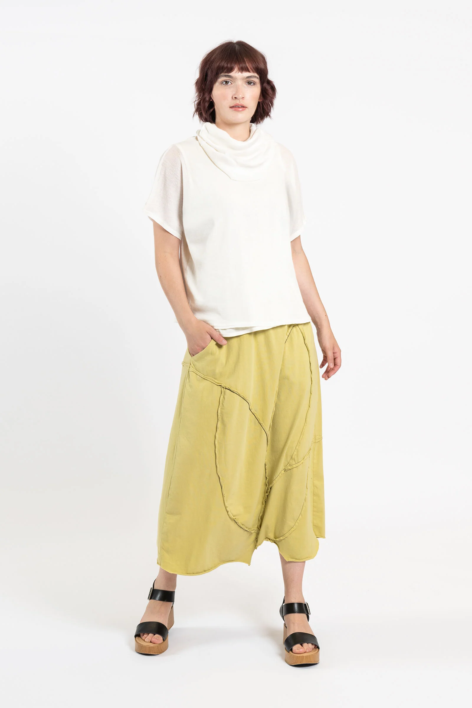 Jade Skirt - Yellow - Image 2