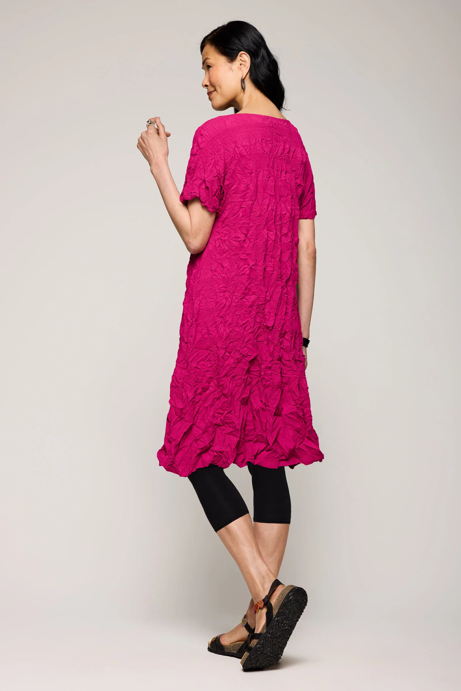 Joseline Dress - Cerise - Image 3