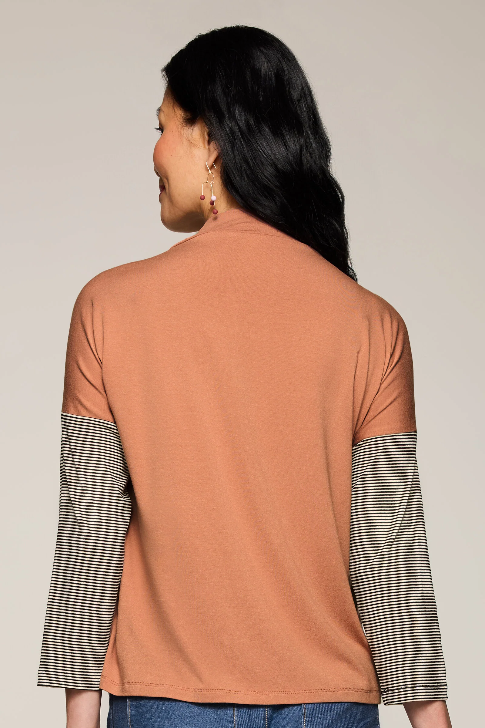 Kadence Funnel Neck Pullover - Image 3