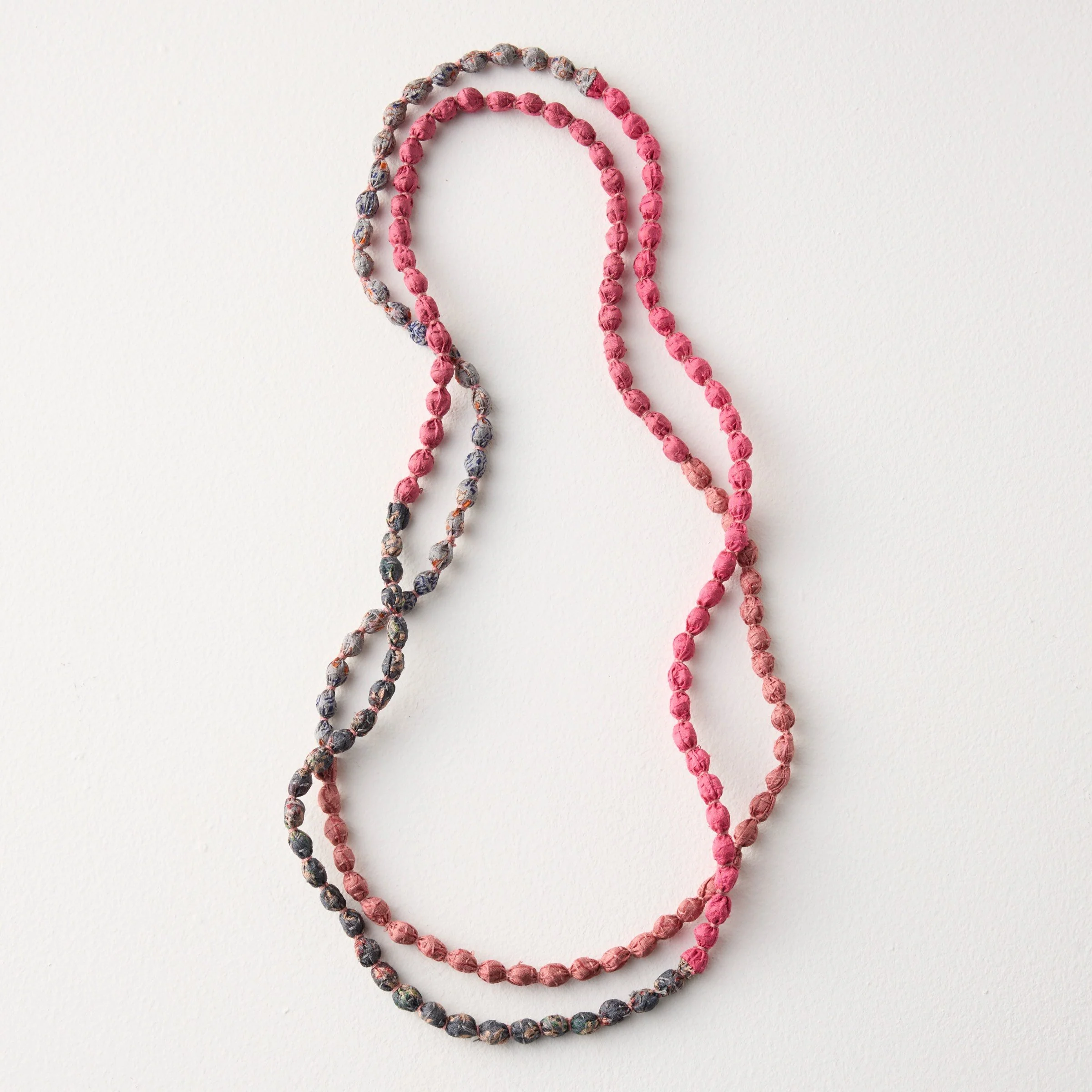 Kantha Twist Necklace - Rosewood - Image 3