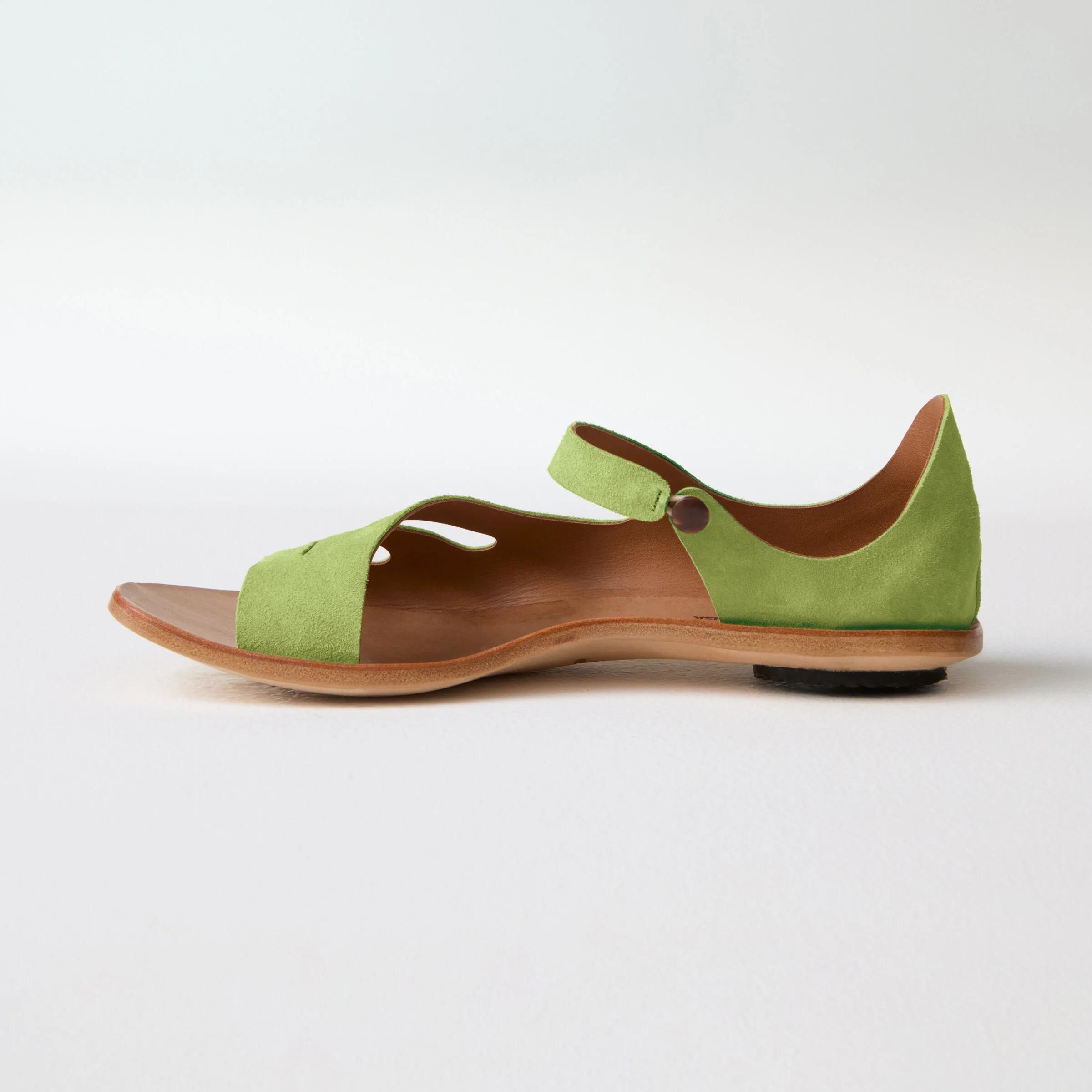 Katia Cutout Sandal - Chartreuse - Image 3