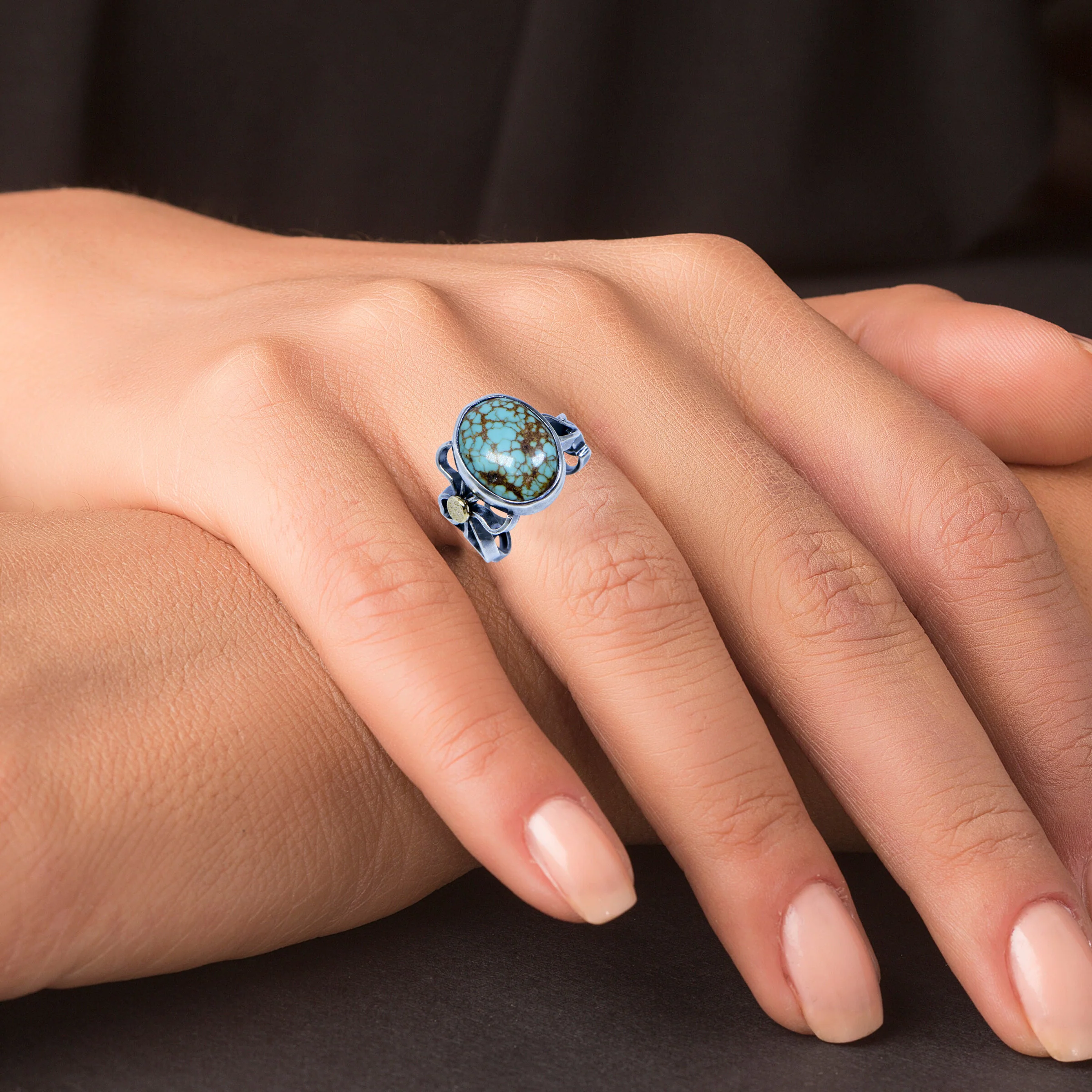 Kingman Turquoise Ring - Image 2