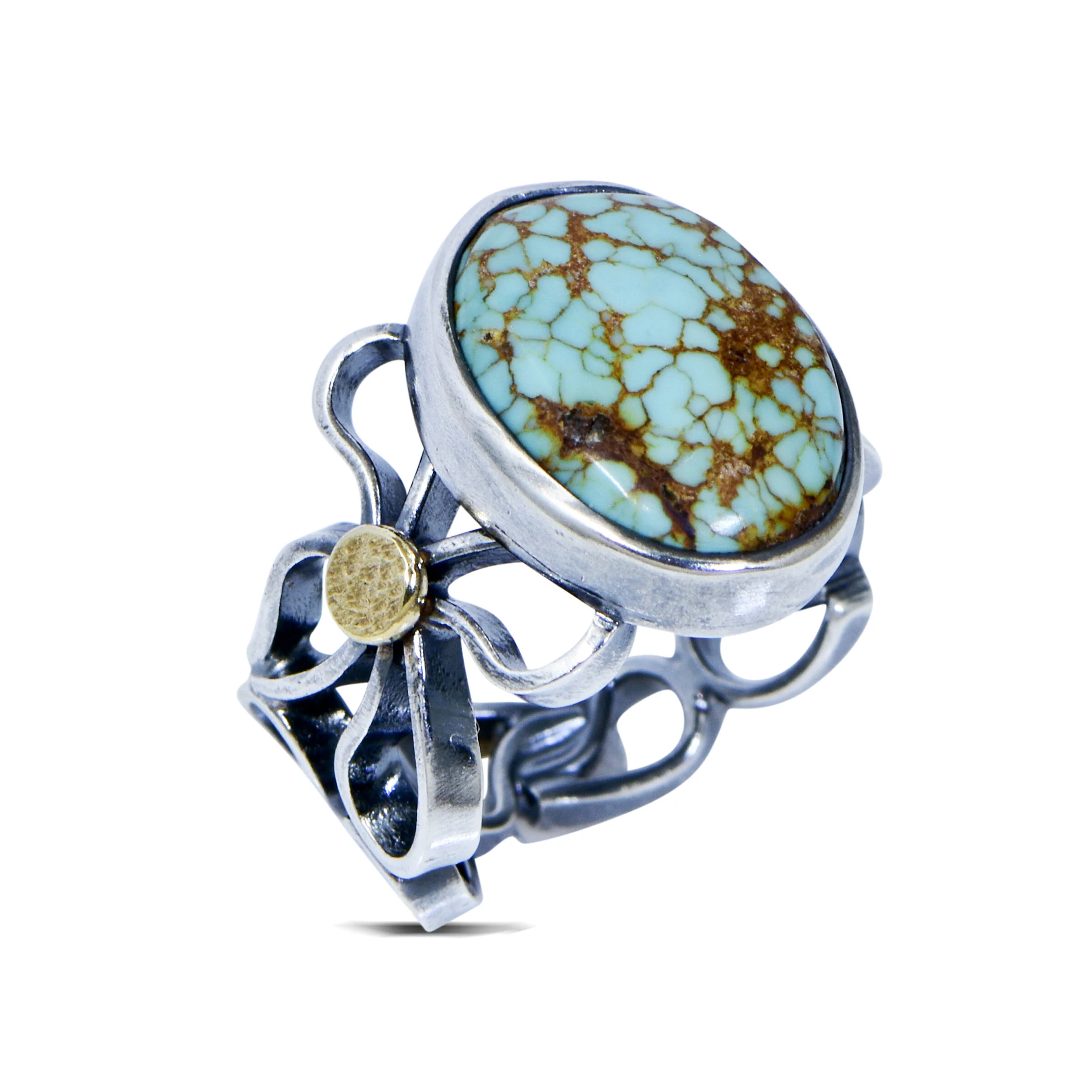 Kingman Turquoise Ring - Image 4