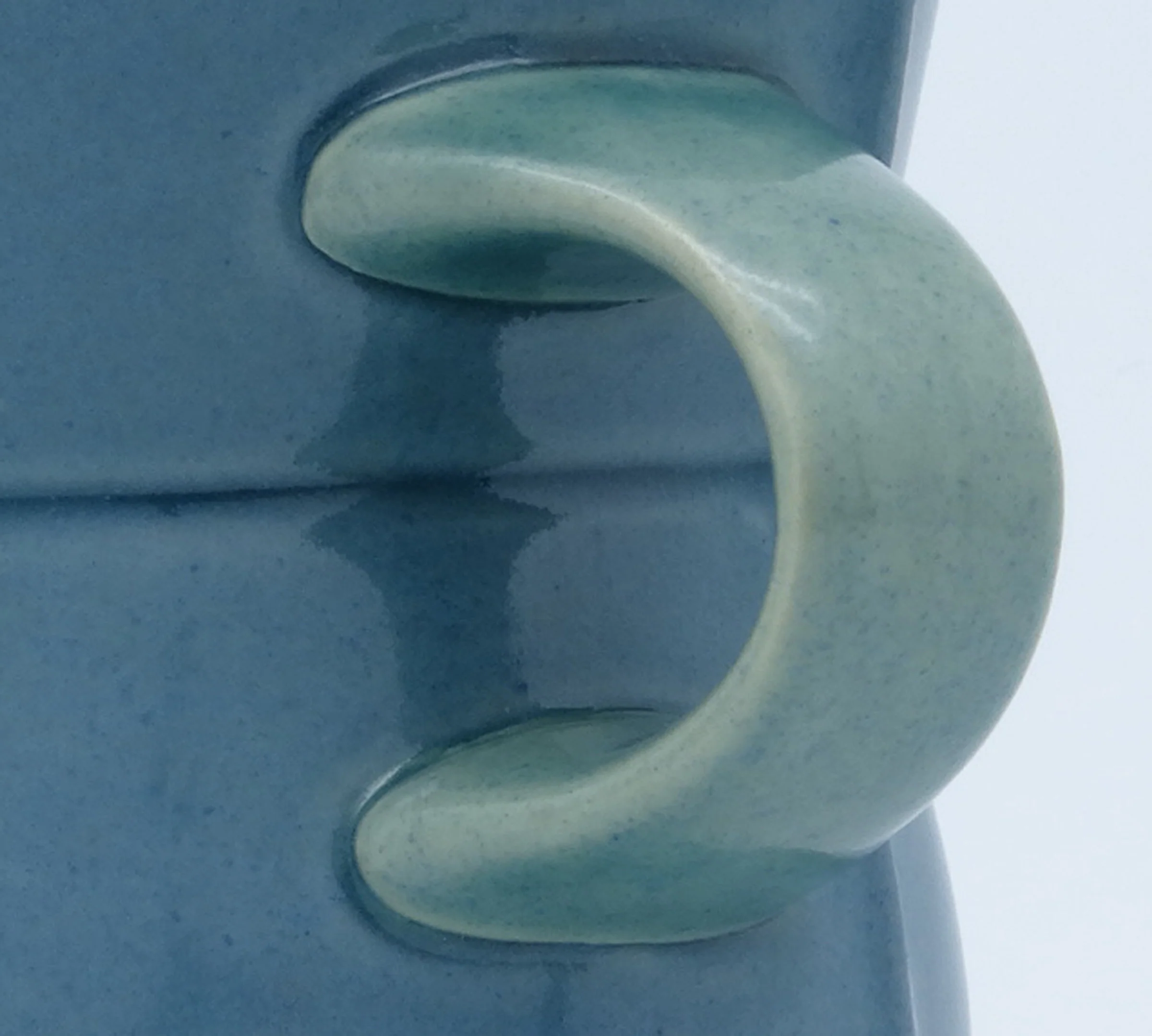 Large Curvy Mug - Blue - Image 4
